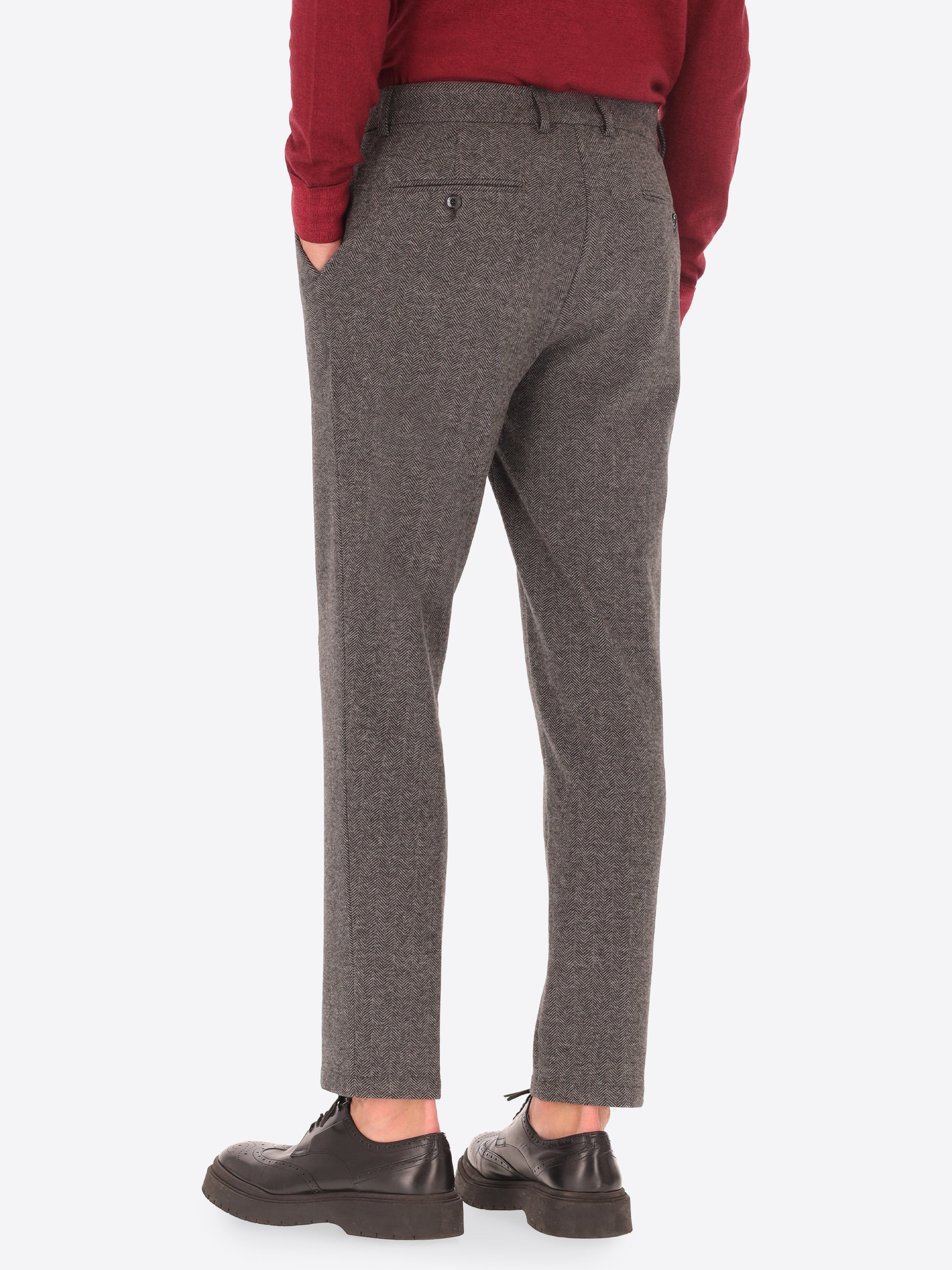 32" Pantalone York Herrin In Jersey Super Comfort Con Disegno Resca