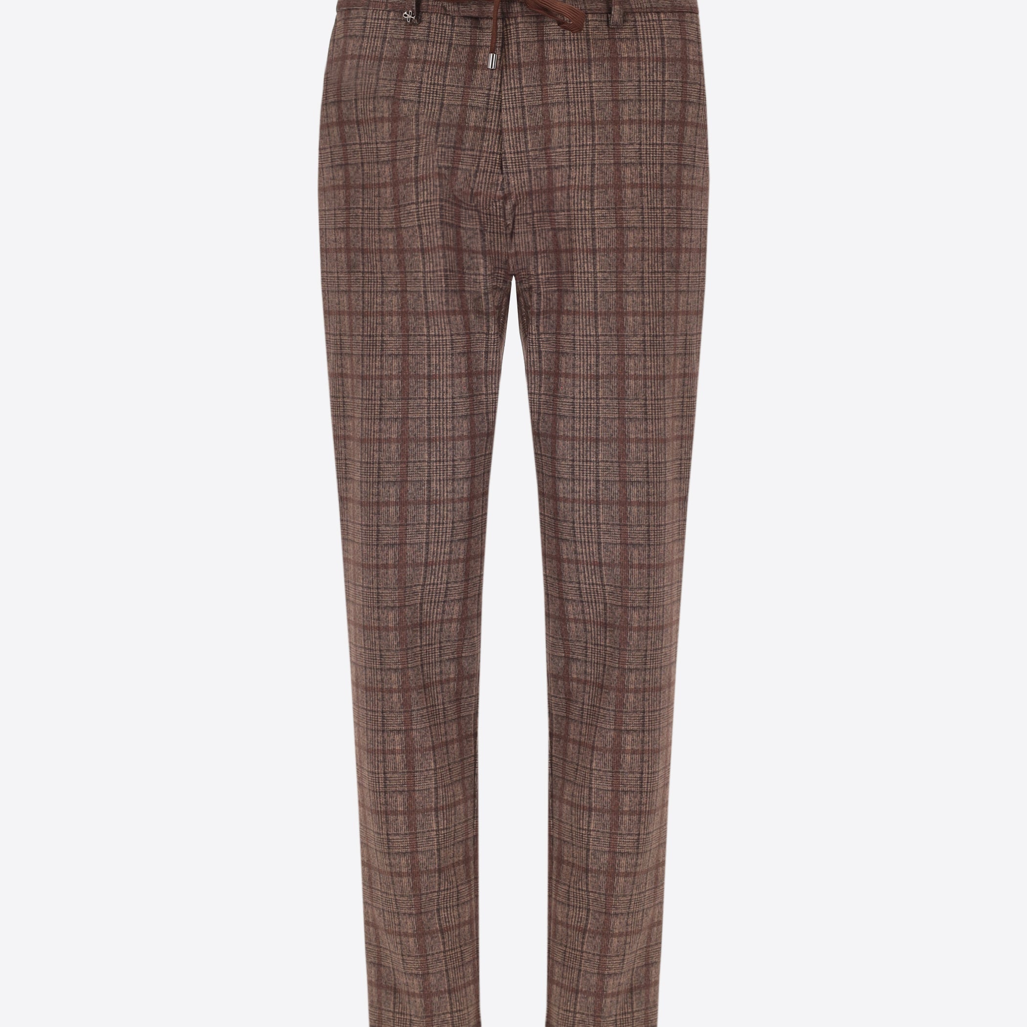 32" York Hose Wells aus Superkomfort-Jersey mit Prince-of-Wales-Muster