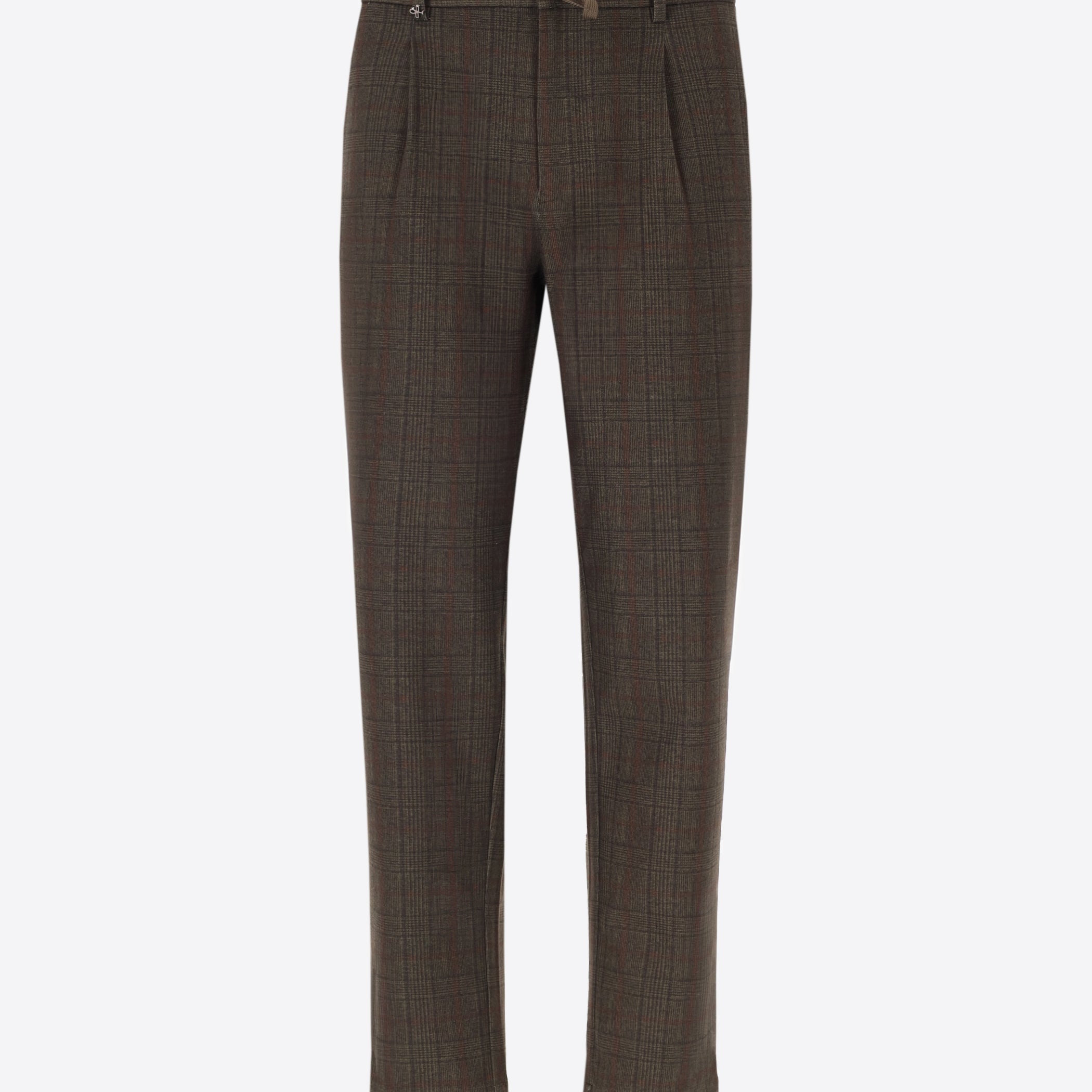 Pantaloni 32" Rio Pences Wells in Jersey Super Comfort Principe di Galles