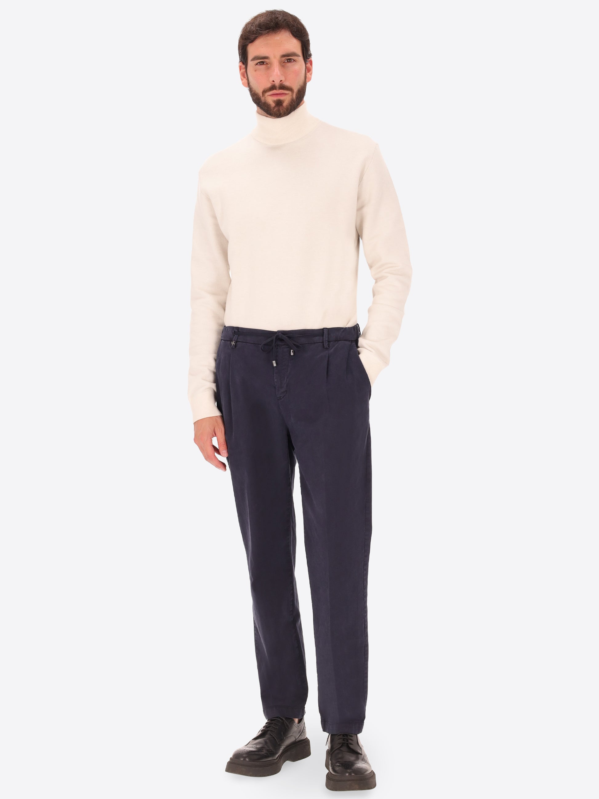 32" Rio Pences Warm-Touch Stretch Cotton Blend Trousers Zennor