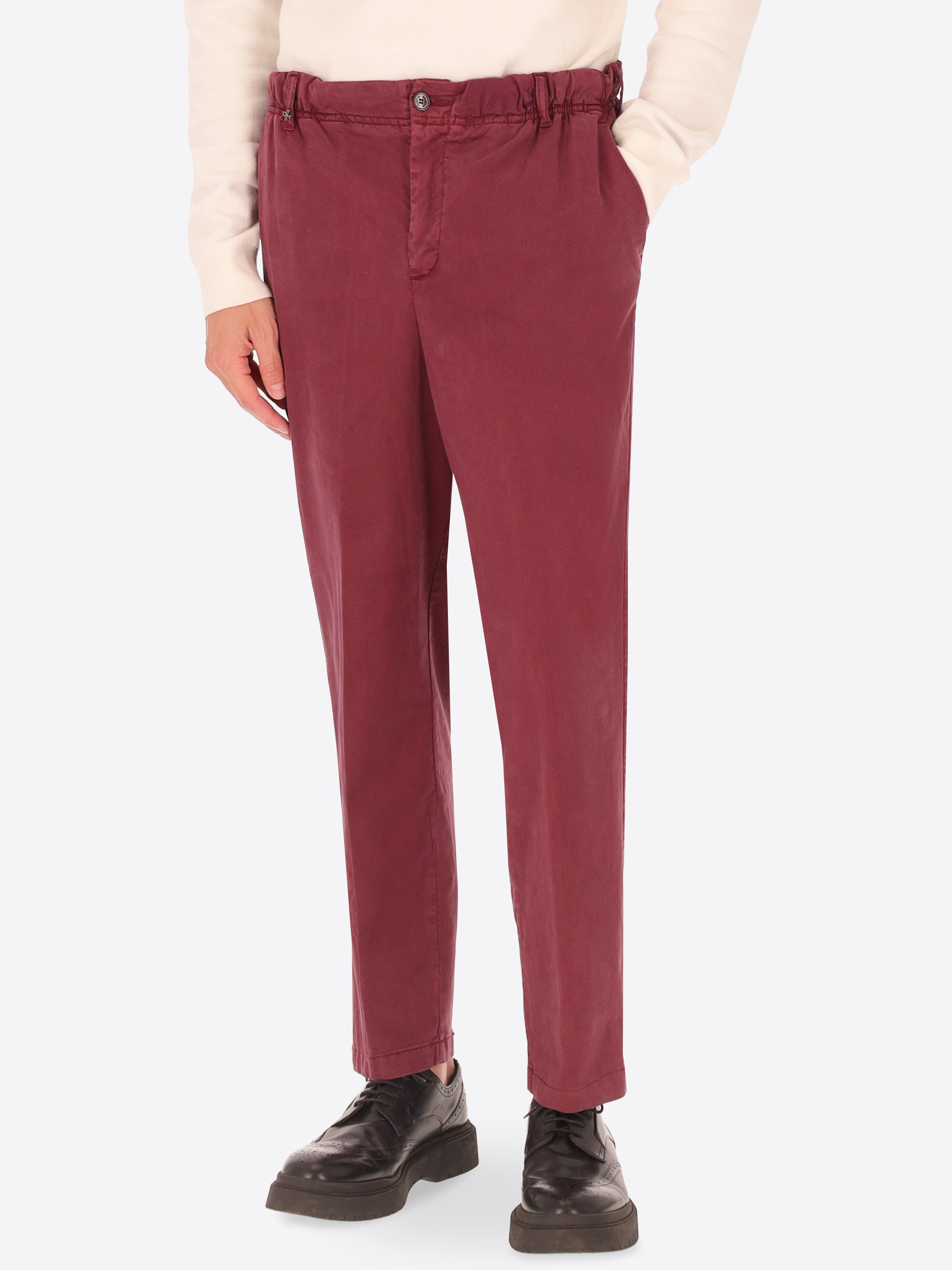 32" Warm-Touch Stretch Cotton Blend Relax Trousers Zennor