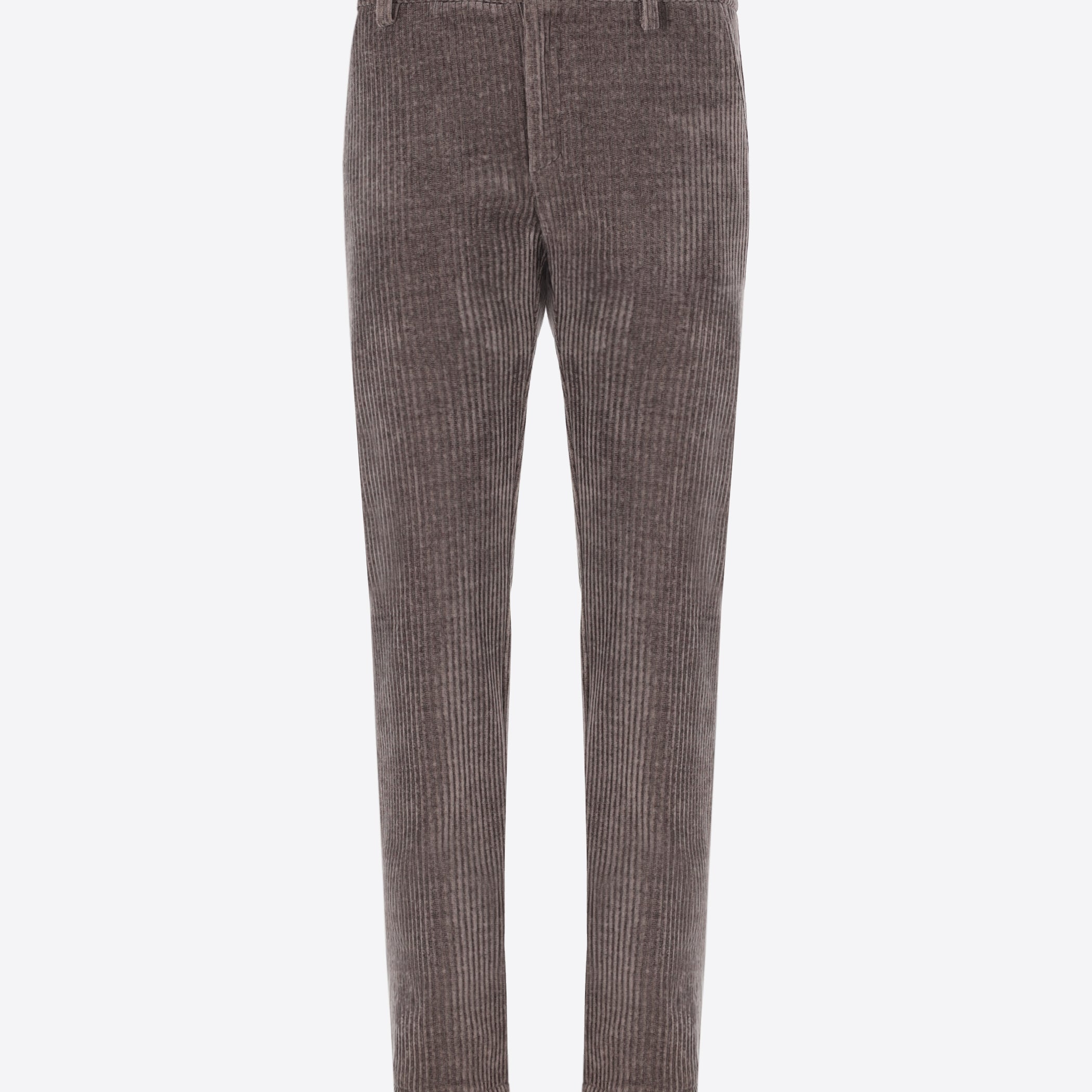 32" Pantalone Kos Torino In Velluto Con Costa Alla Francese