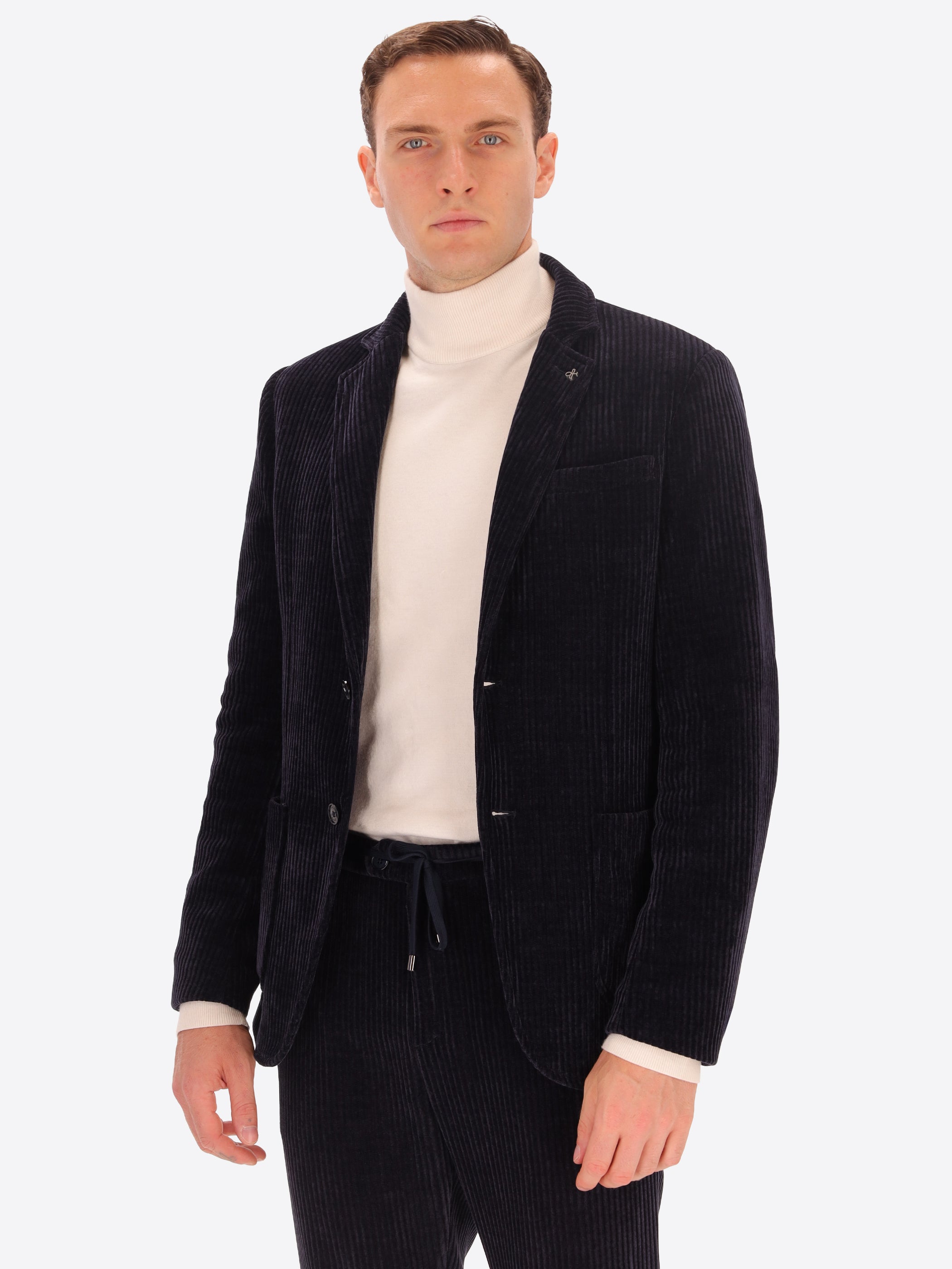 French Rib Corduroy Jacket Torino - Icon