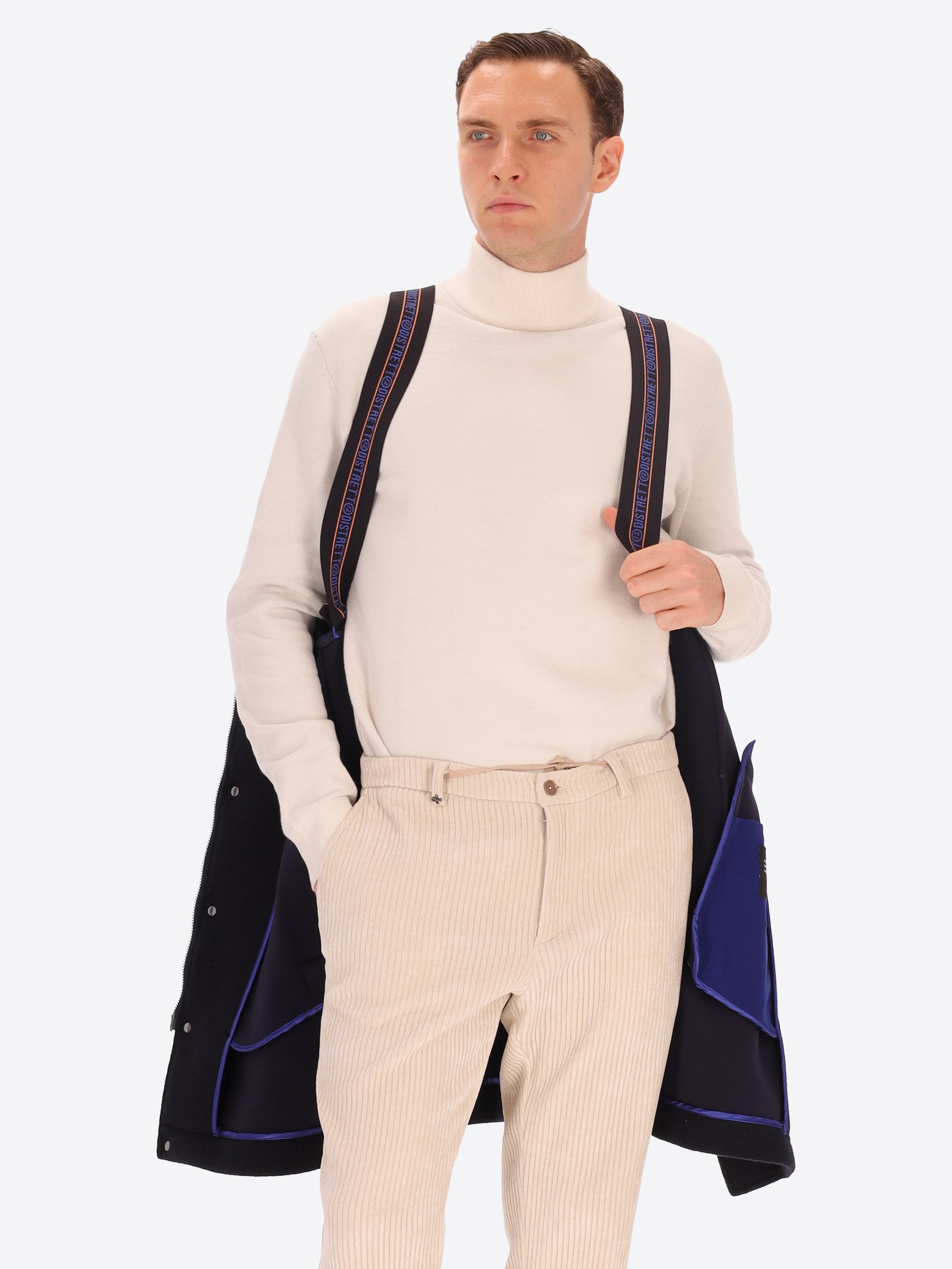 Bonded Boiled Wool Parka Carlos