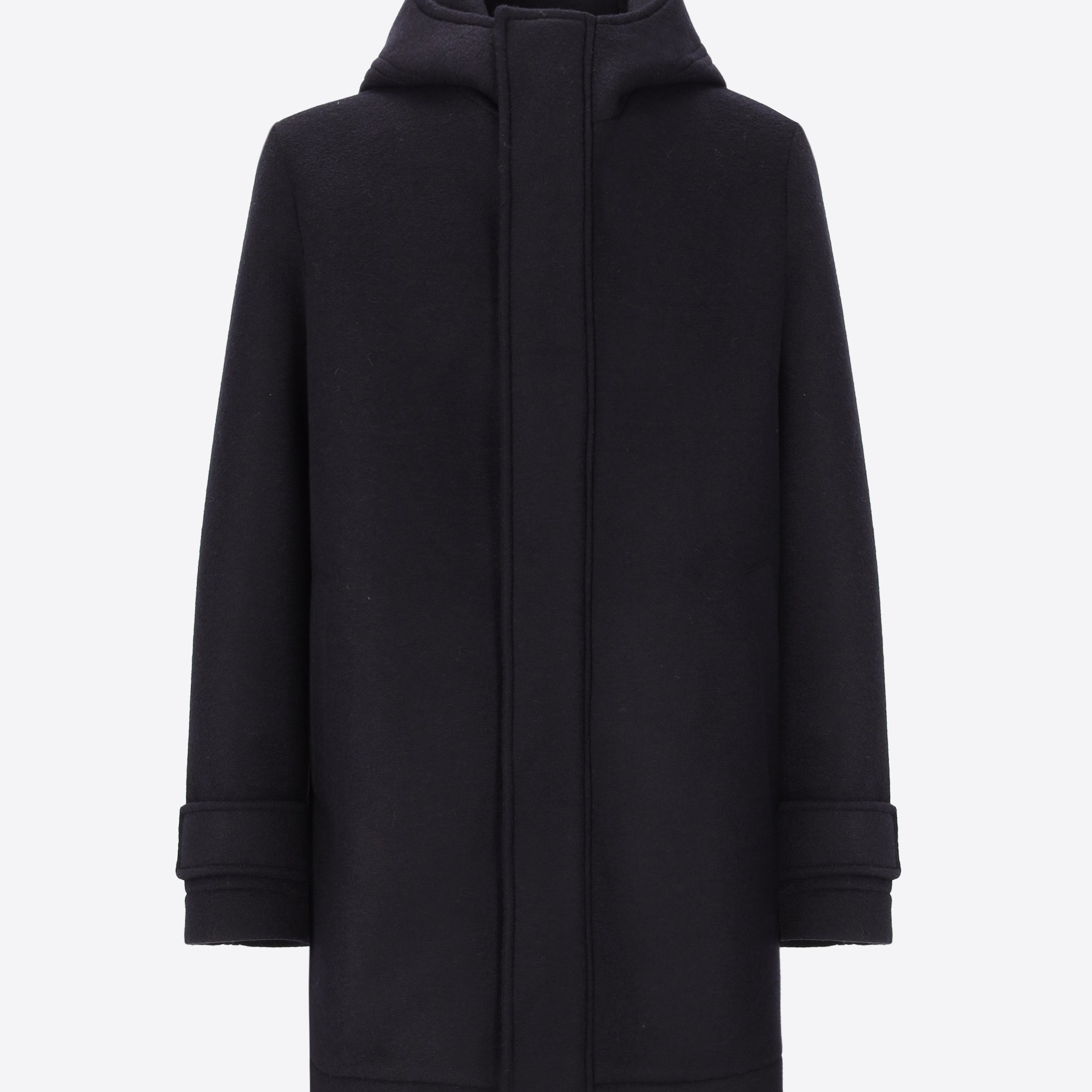 Bonded Boiled Wool Parka Carlos