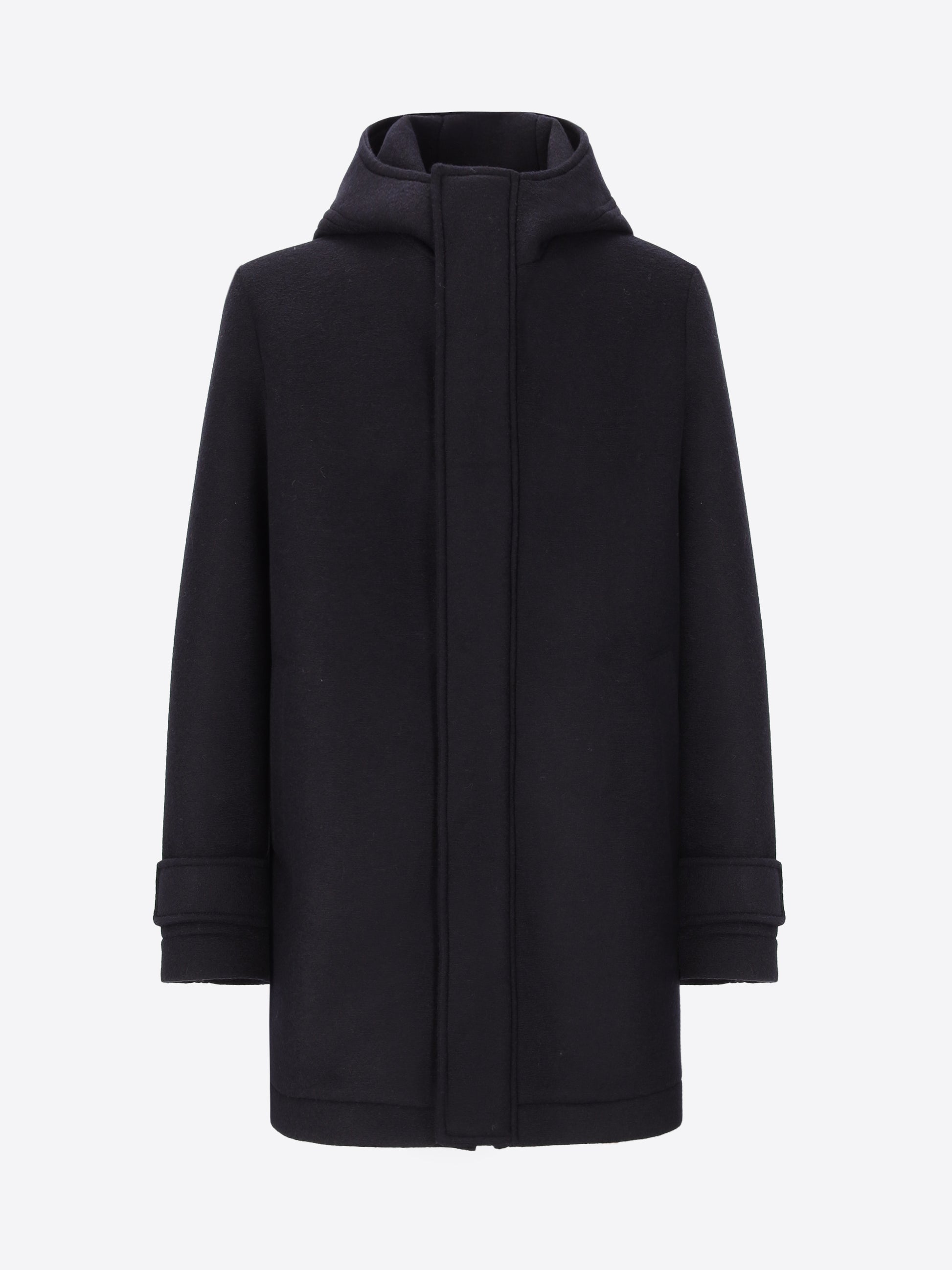 Bonded Boiled Wool Parka Carlos