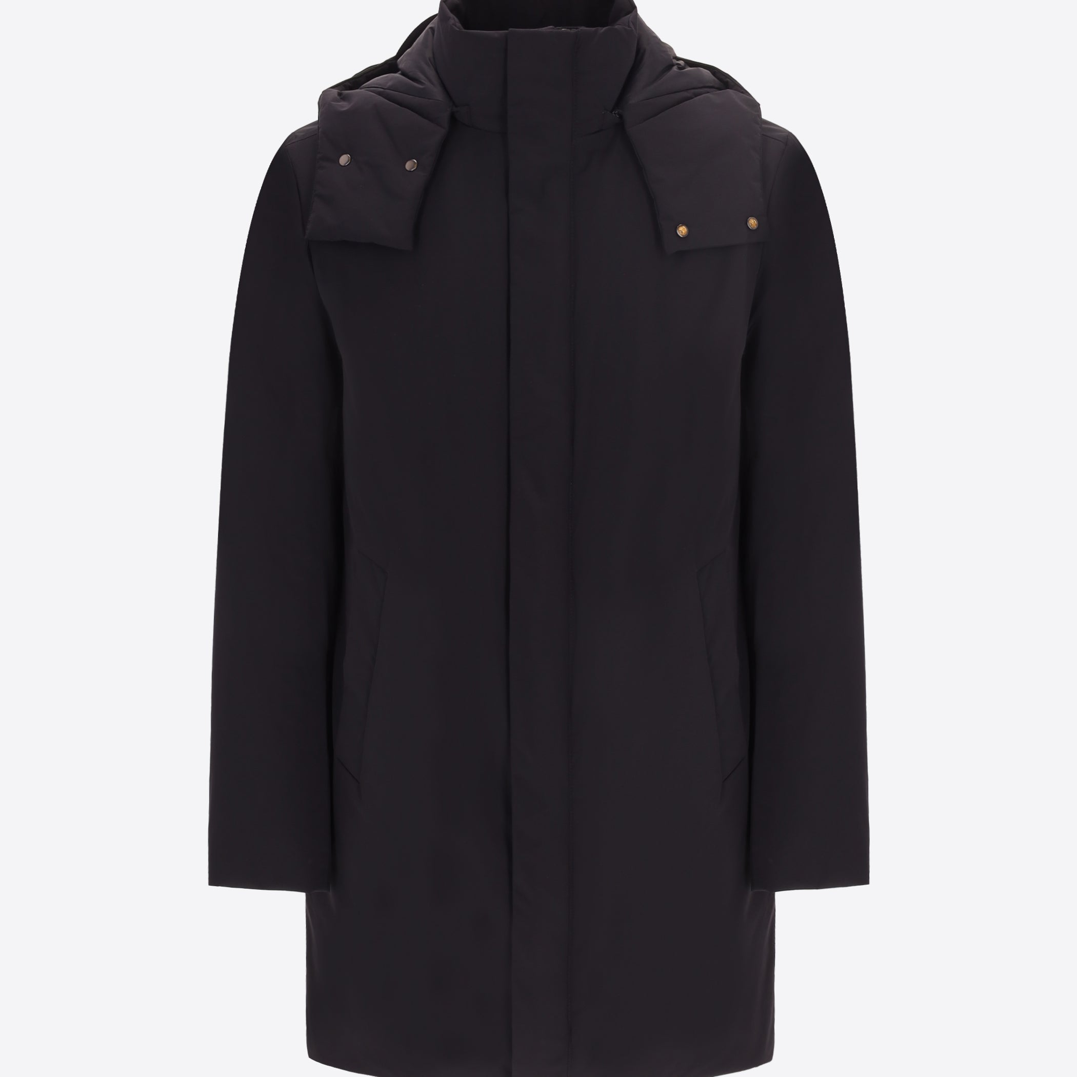 Piumino Liscio Stoccolma con Cappuccio Staccabile