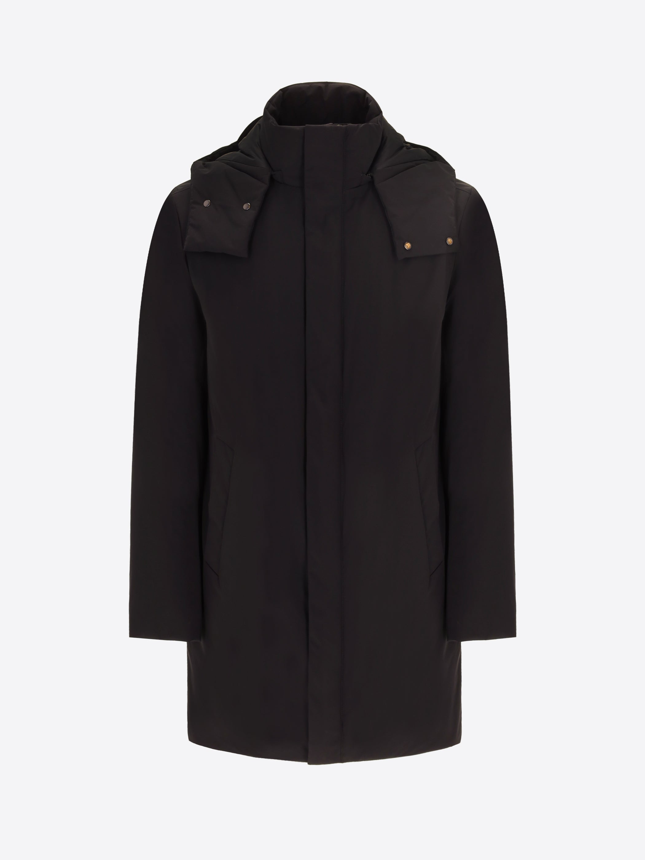 Piumino Liscio Stoccolma con Cappuccio Staccabile