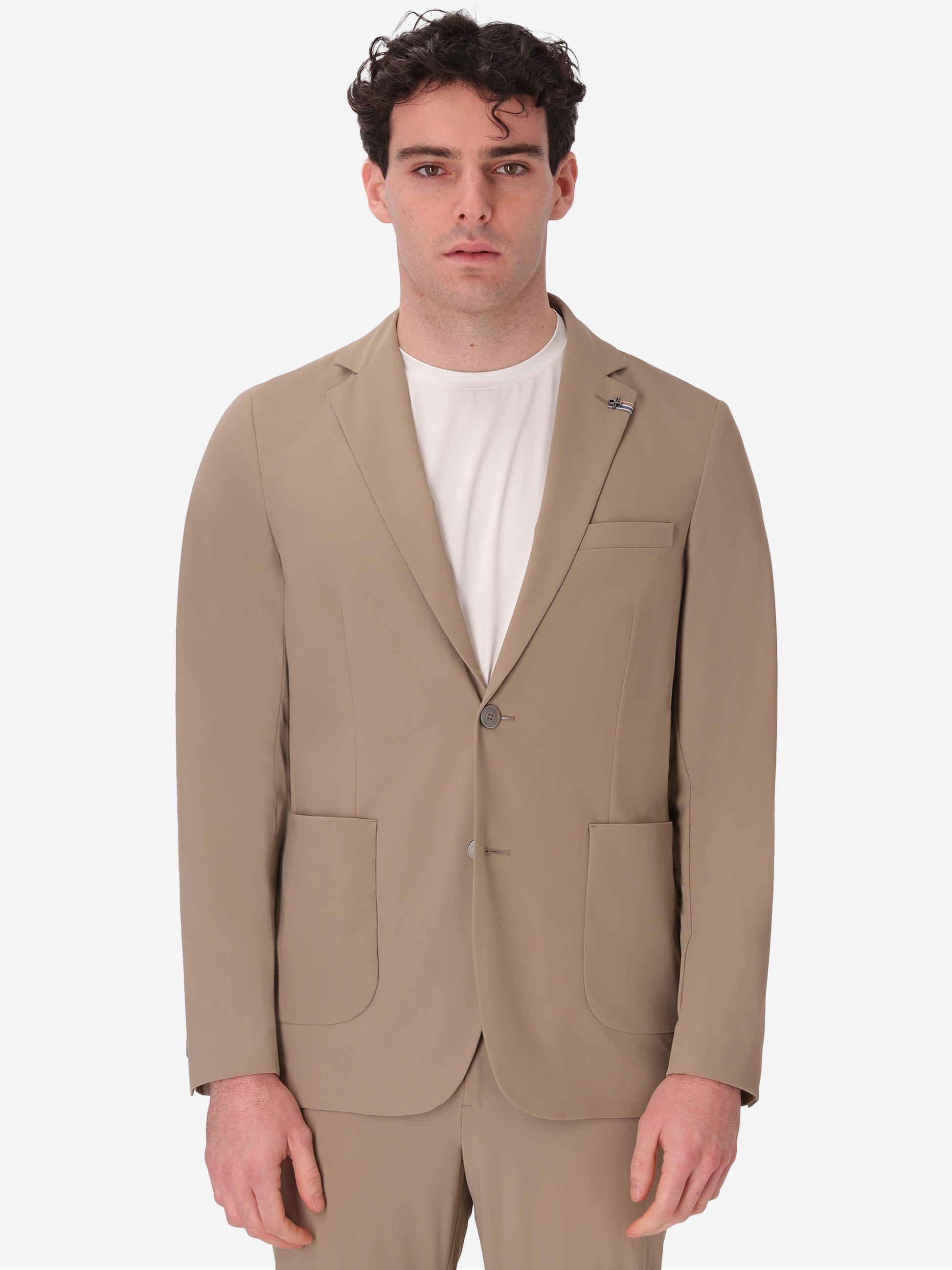 High-Perform12 Active M26 Icon Suit Sandalwood In Technical Active Fabric