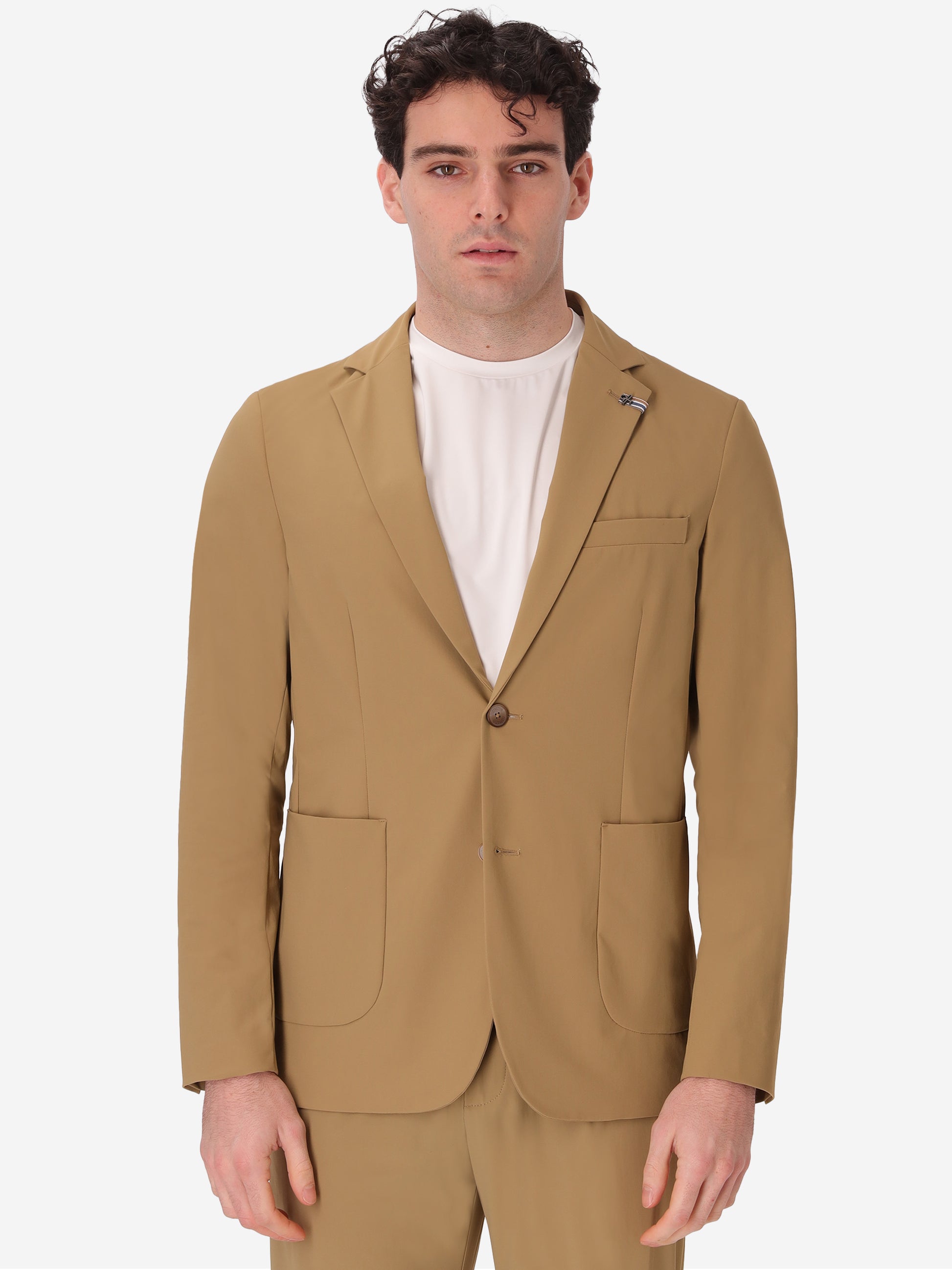 High-Perform12 Active M26 Suit Crete In Technical Active Fabric