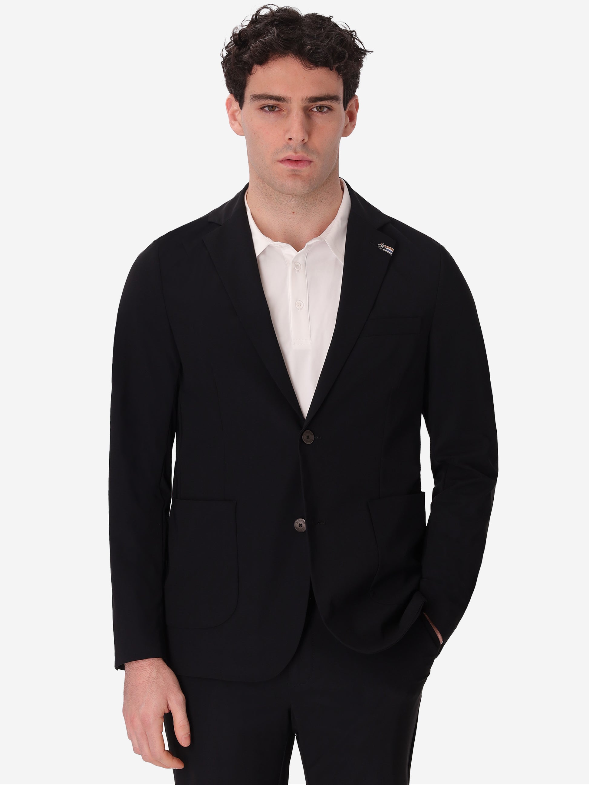 High-Perform12 Active M26 Icon Suit Black In Technical Active Fabric