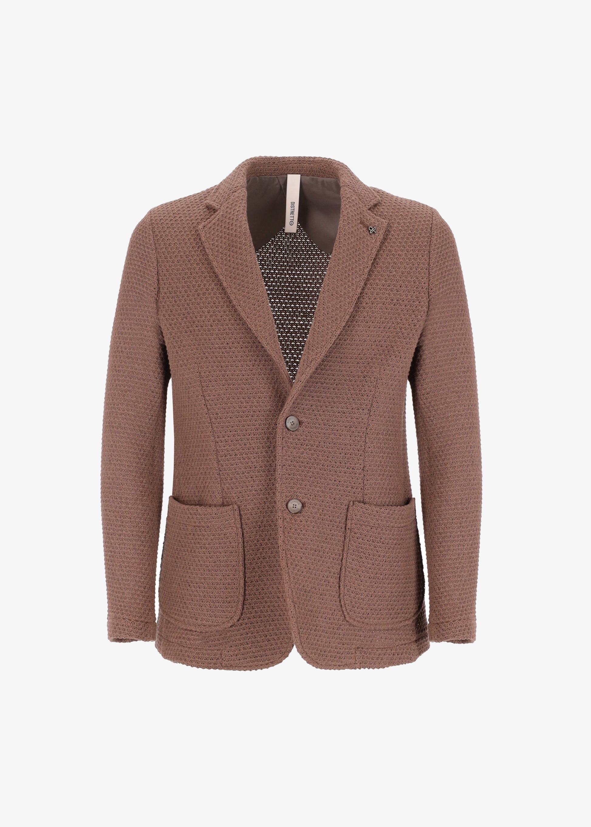 Pit-Jacke aus Baumwollmischstretchstrick