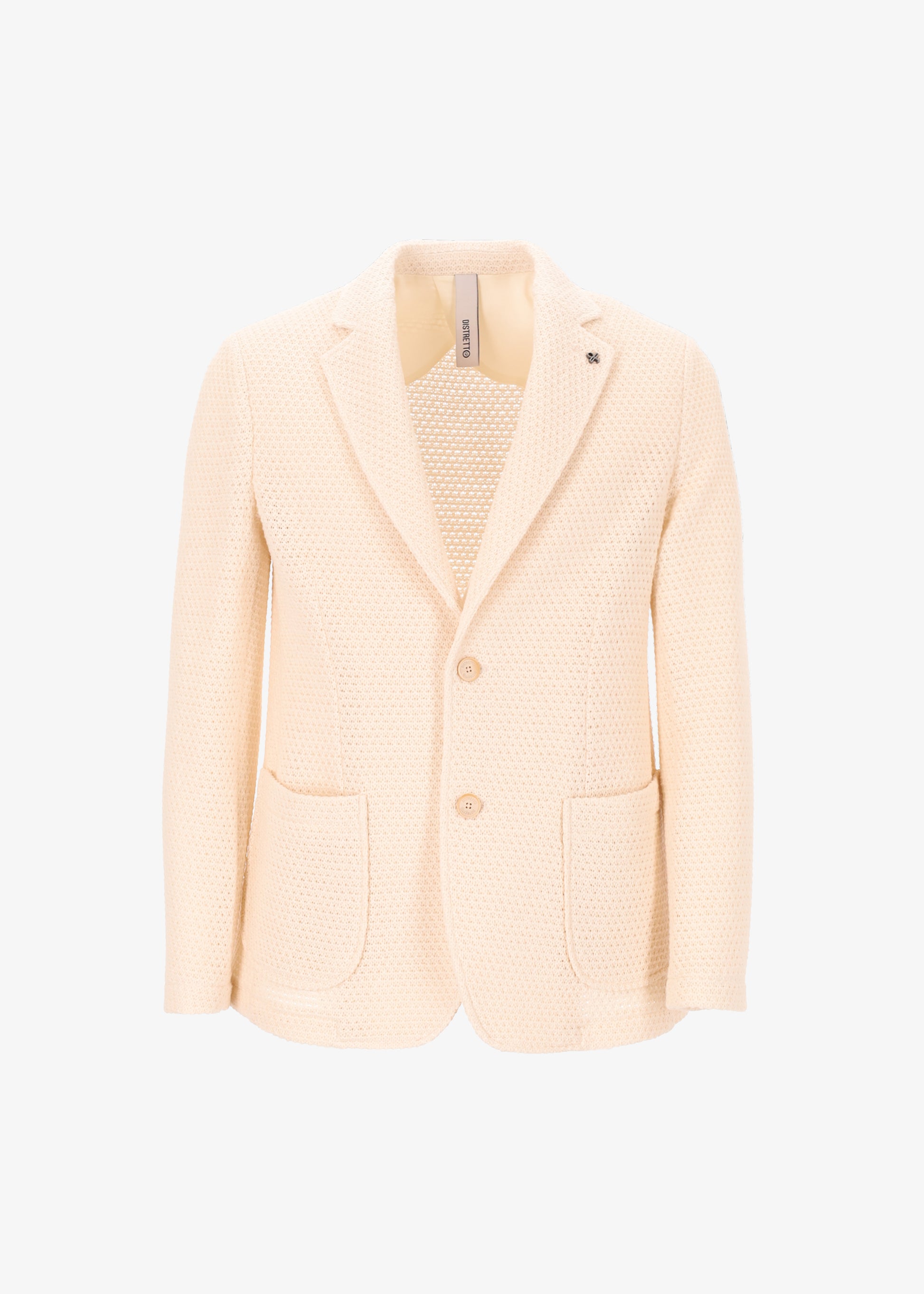 Pit-Jacke aus Baumwollmischstretchstrick