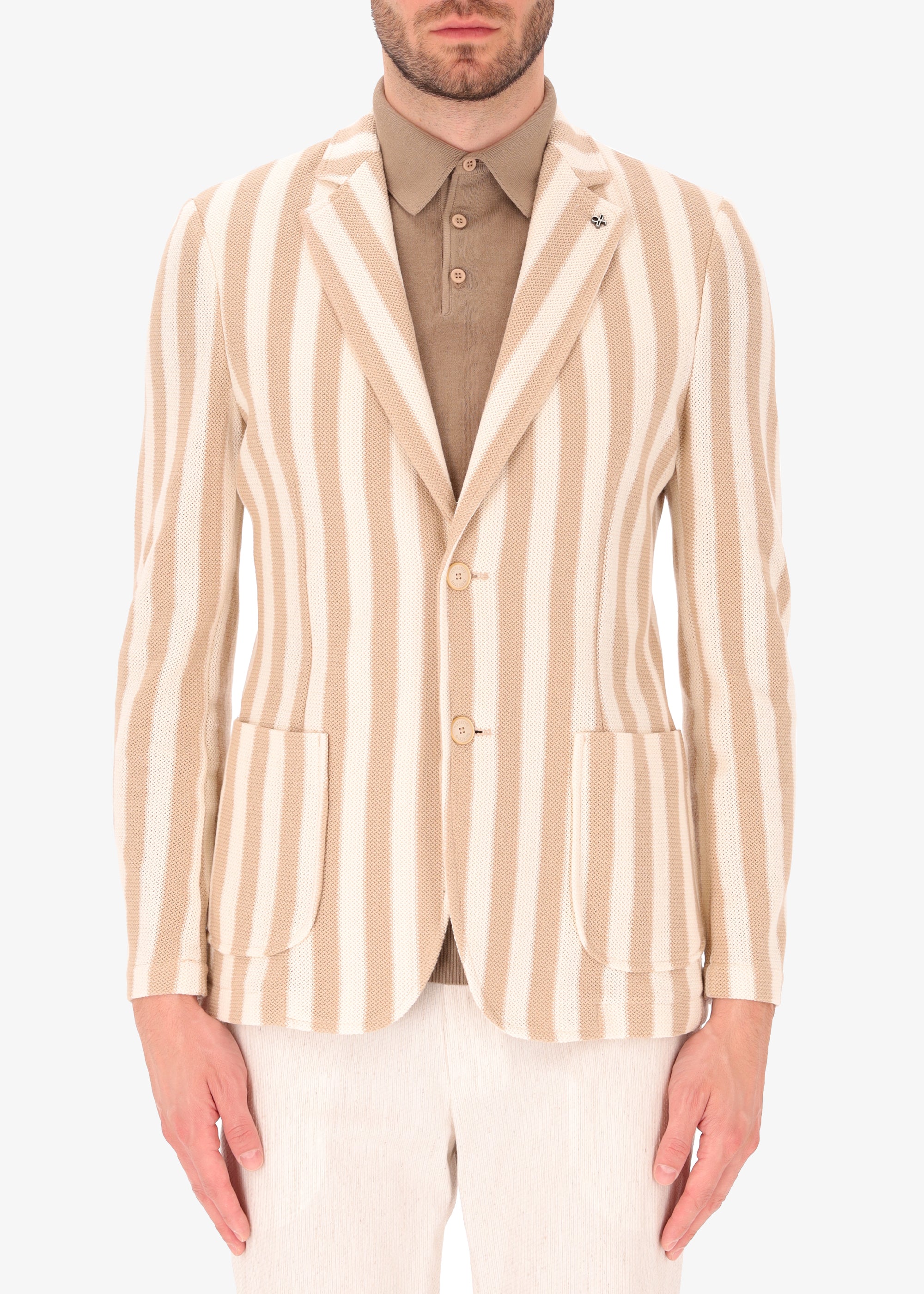 Fisherman Stitch Jersey Jacket Sor