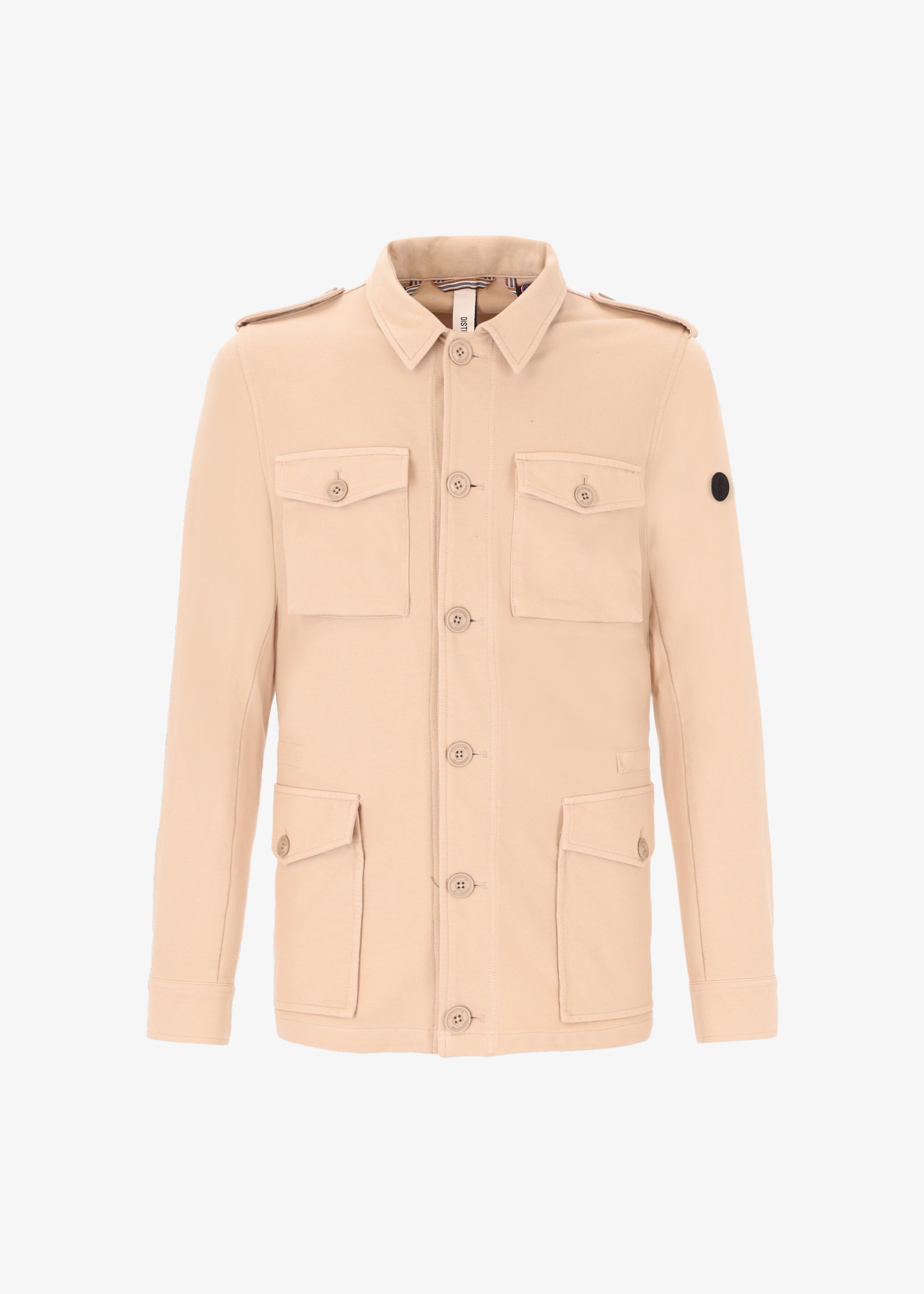 Jersey Fabric with Cavalry Effect Field Jacket Portland