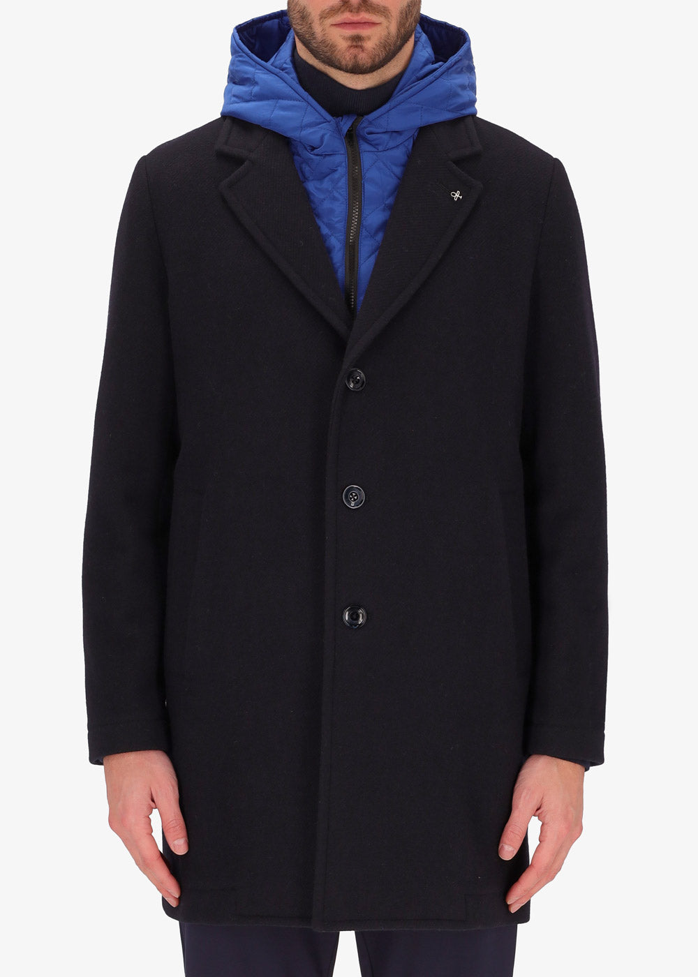 Gabardine Wollmantel mit Diagonaleffekt -  Capsule Eco Design Wool Blend12