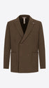 Distretto12 H.P. M26 Moss High-Perform12 Technical Double-Breasted Jacket - Product Still Life