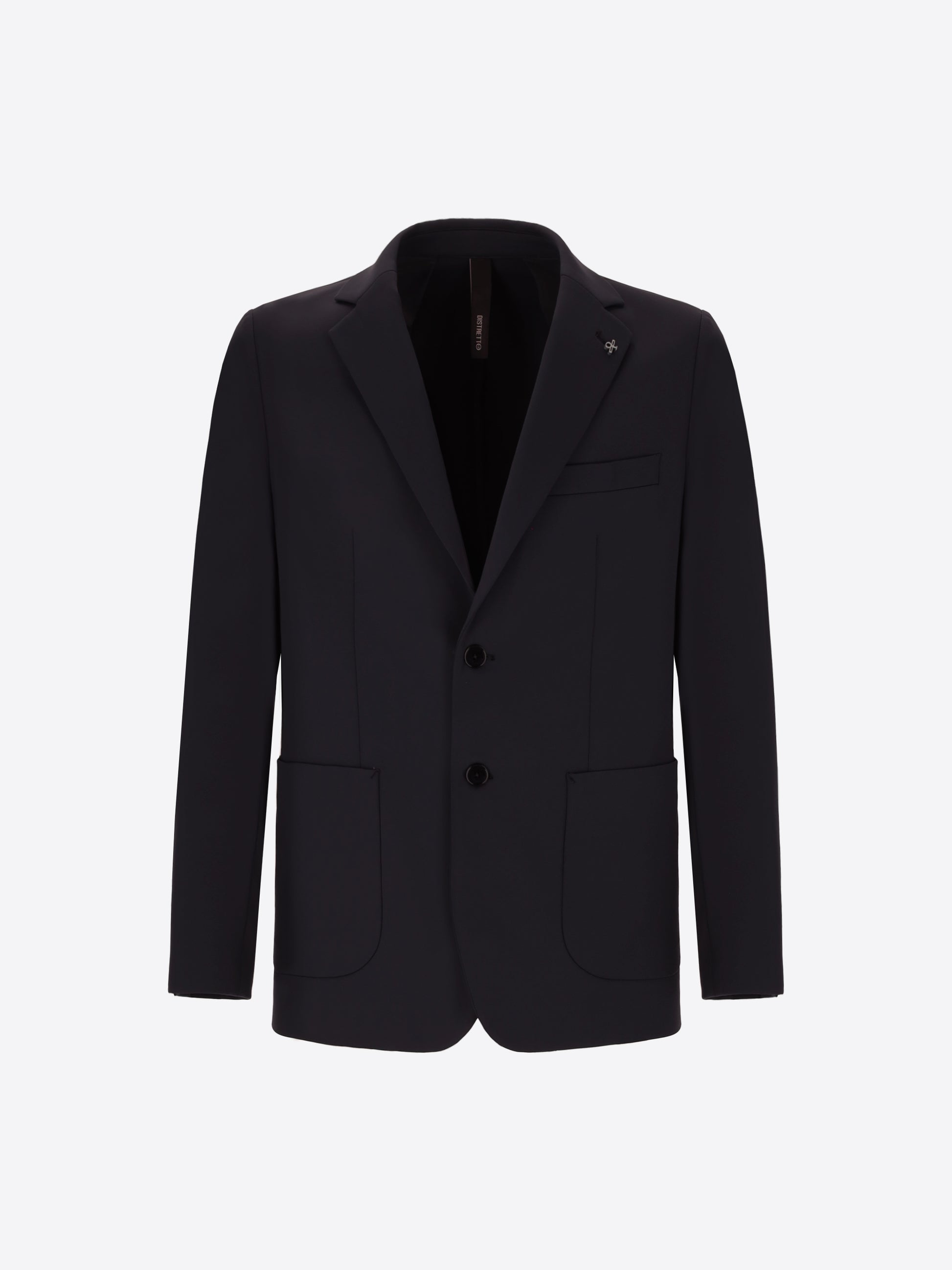 Distretto12 H.P. M26 Blue High-Perform12 Technical Jacket - Product Still Life