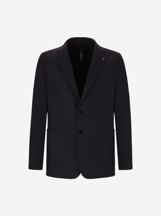 Distretto12 H.P. M26 Blue High-Perform12 Technical Jacket - Product Still Life