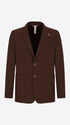 Distretto12 H.P. M26 Brown High-Perform12 Technical Jacket - Product Still Life