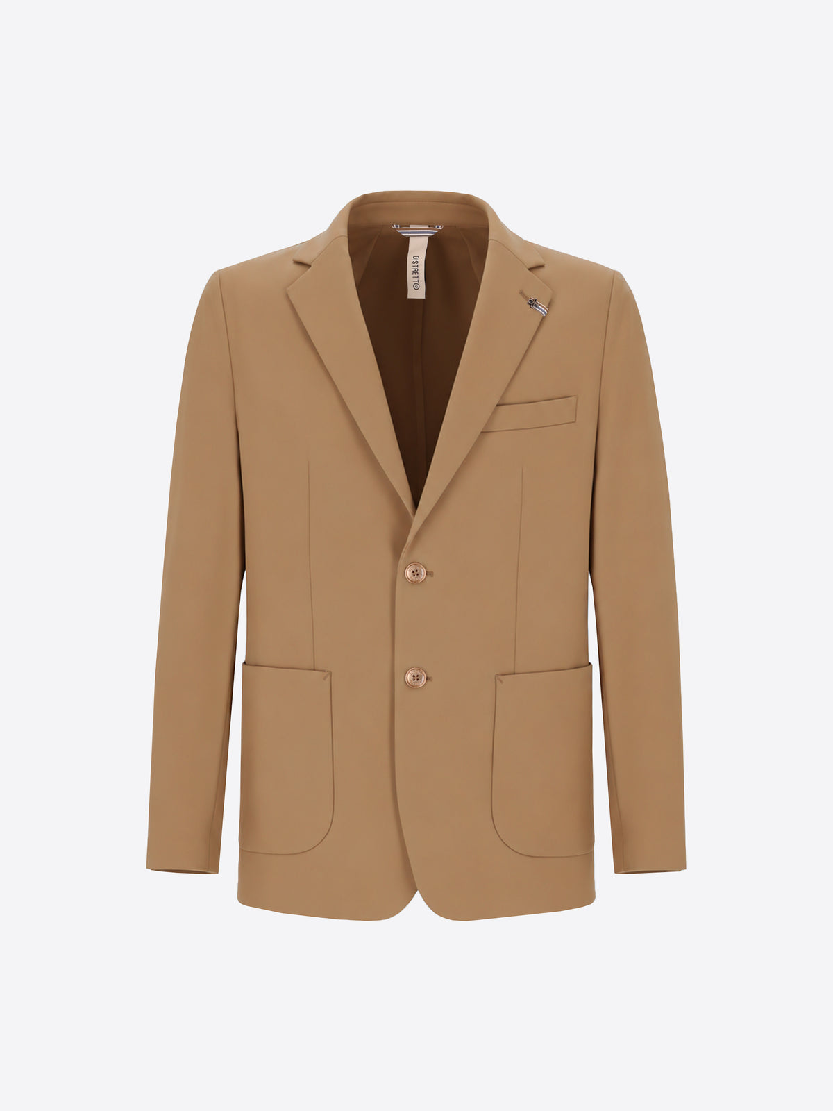 Distretto12 H.P. M26 Dove Grey High-Perform12 Technical Jacket - Product Still Life