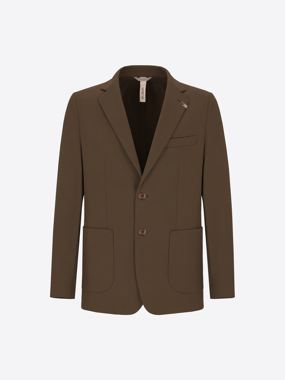 Distretto12 H.P. M26 Moss High-Perform12 Technical Jacket - Product Still Life