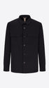 Distretto12 H.P. M26 Blue High-Perform12 Technical Shirt Jacket - Product Still Life