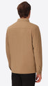 H.P. M26 Dove Grey High-Perform12 Technical Shirt Jacket - Model Back View