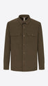 Distretto12 H.P. M26 Moss High-Perform12 Technical Shirt Jacket - Product Still Life