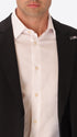 H.P. M26 Black High-Perform12 Technical Smoking Jacket - Close-Up Of The Collar