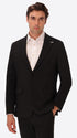H.P. M26 Black High-Perform12 Technical Smoking Jacket - Model Front View