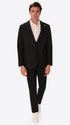 H.P. M26 Black High-Perform12 Technical Smoking Jacket - Model Full Body Shot