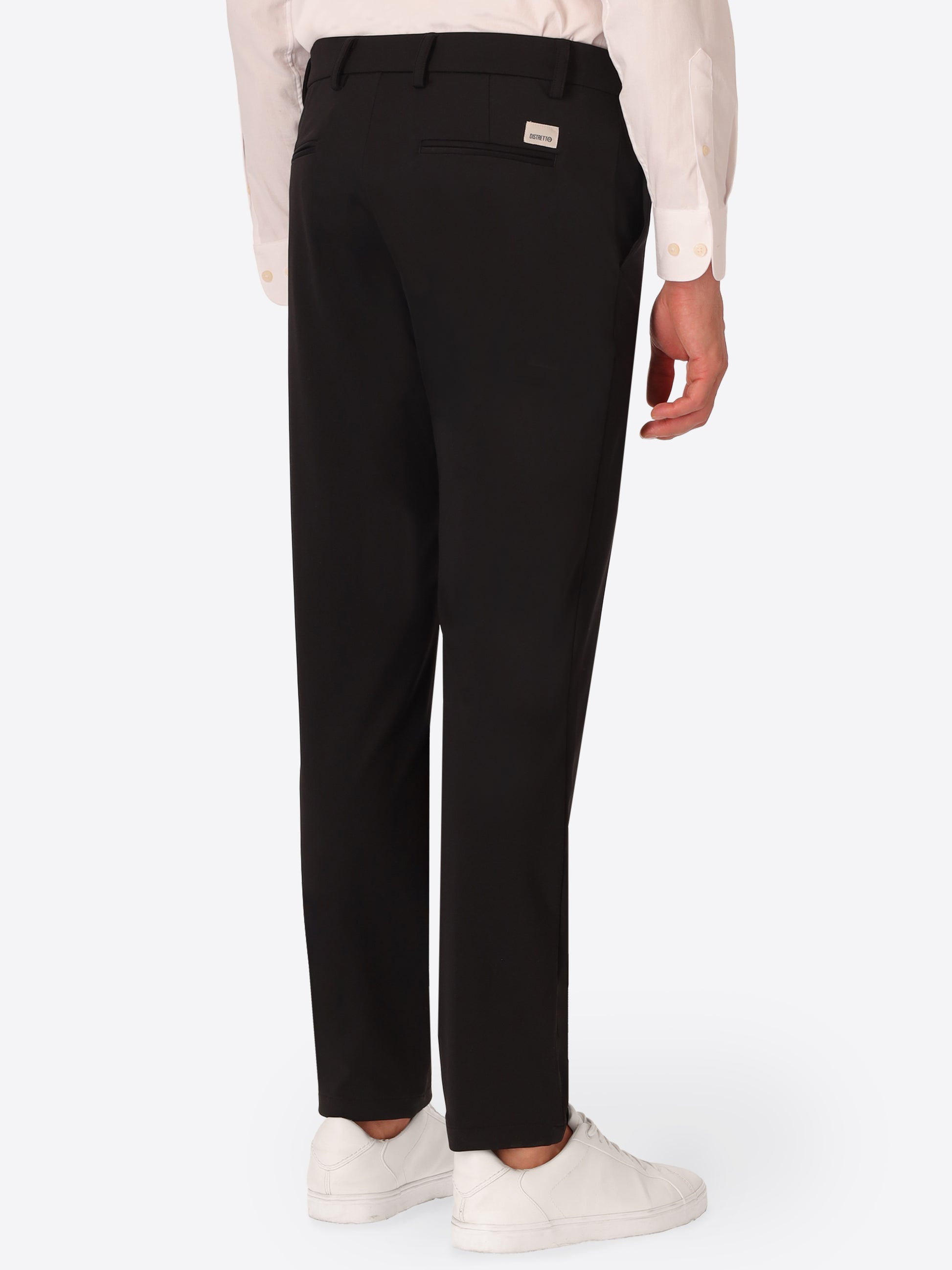Kos H.P. M26 Black High-Perform12 Technical Trousers - Model Back View
