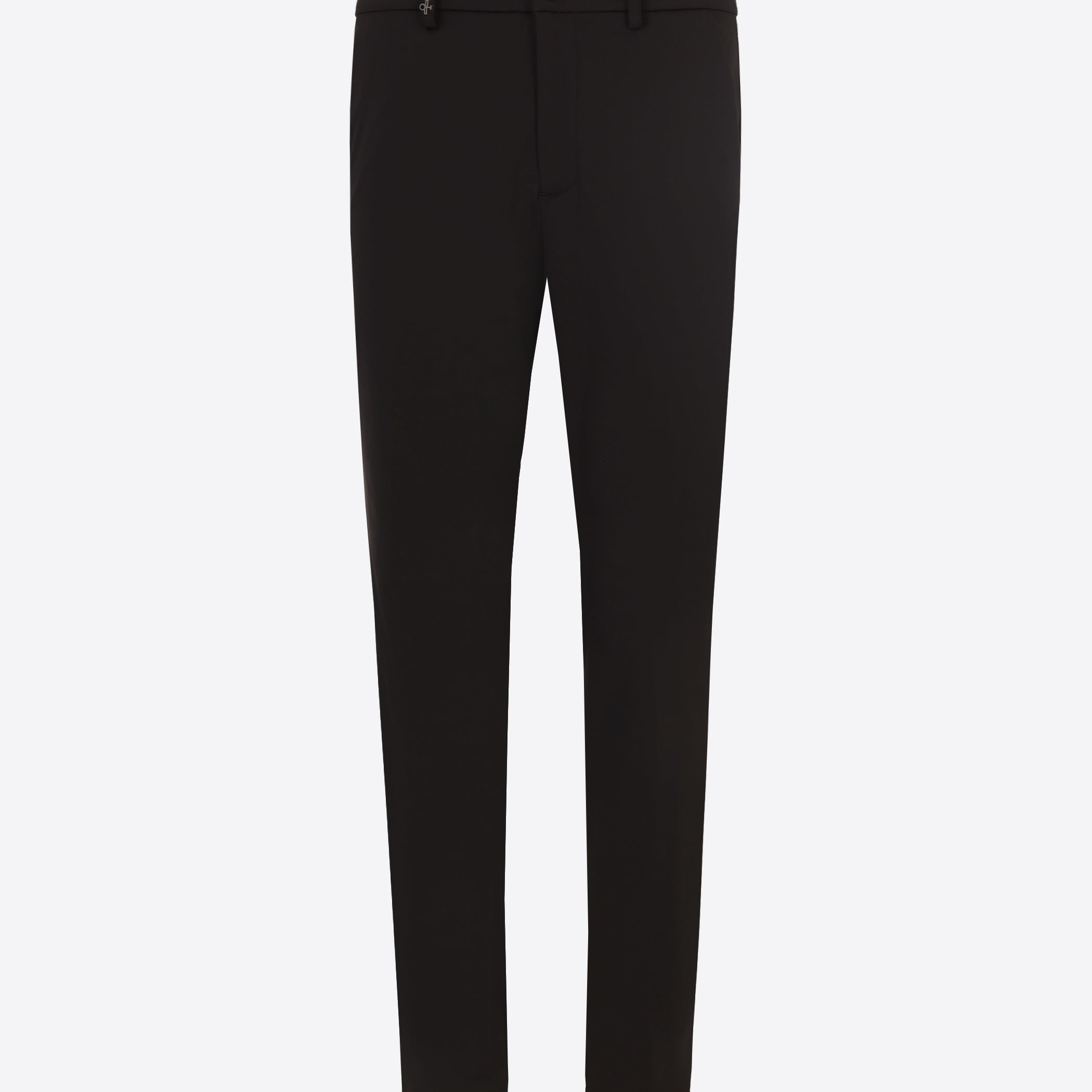 Distretto12 Kos H.P. M26 Black High-Perform12 Technical Trousers - Product Still Life