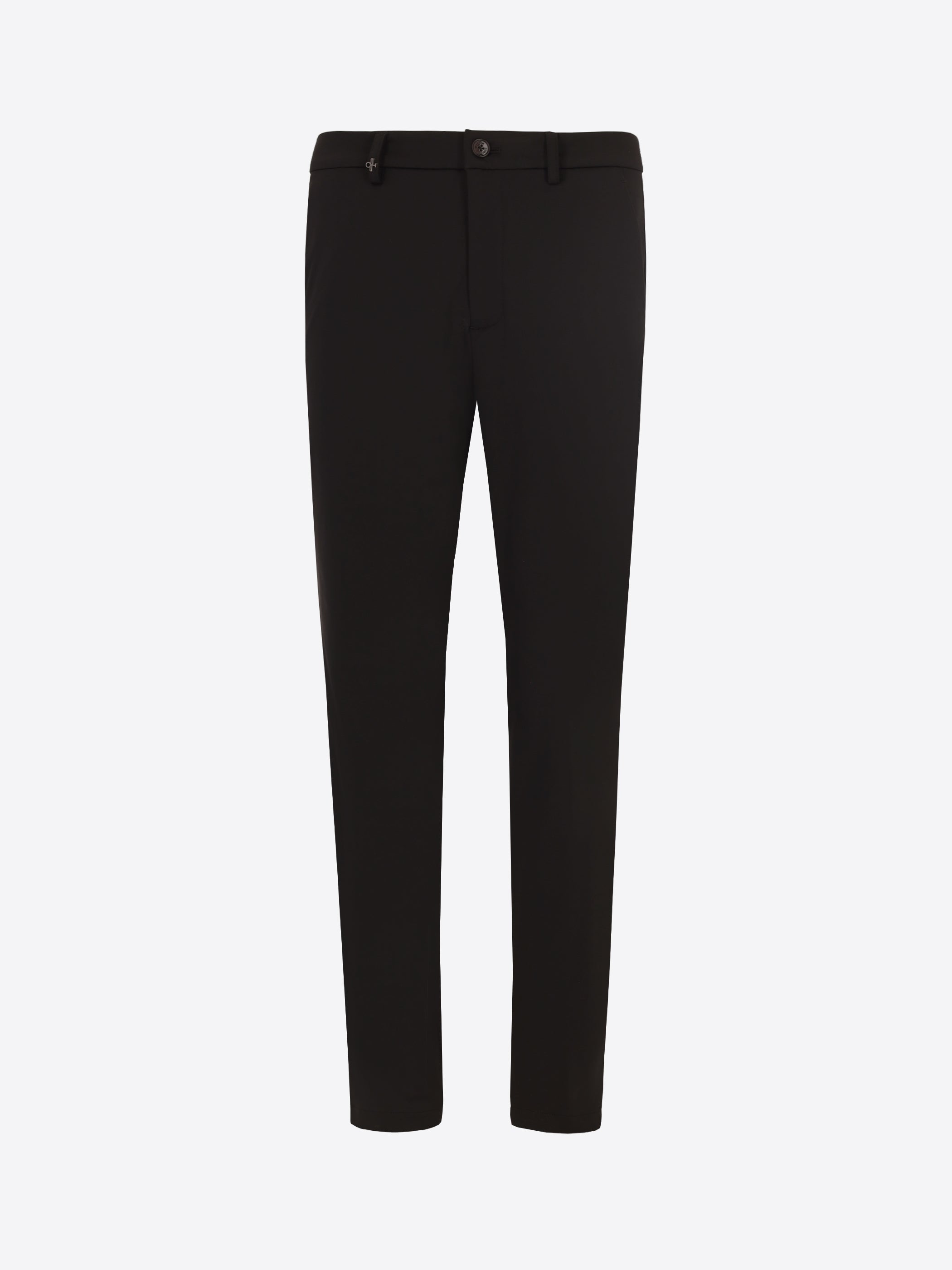 Distretto12 Kos H.P. M26 Black High-Perform12 Technical Trousers - Product Still Life
