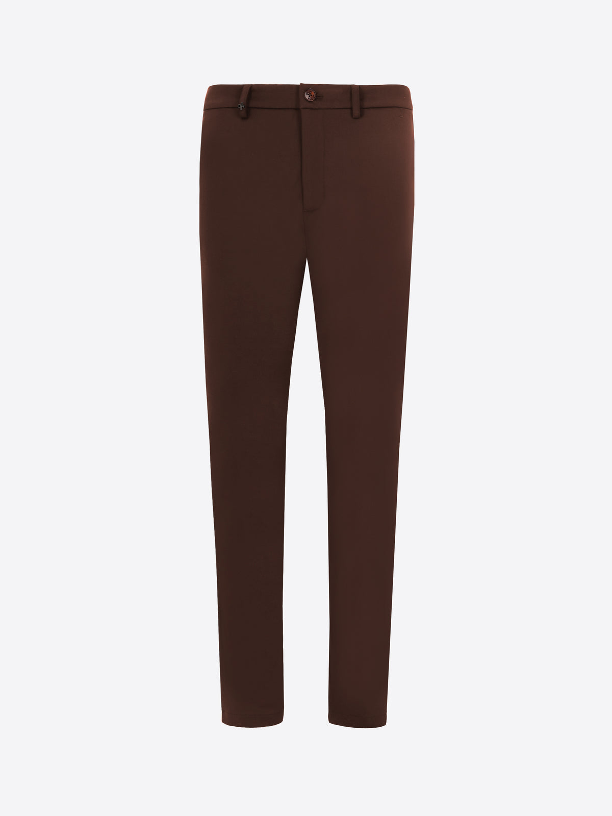 Distretto12 Kos H.P. M26 Brown High-Perform12 Technical Trousers - Product Still Life