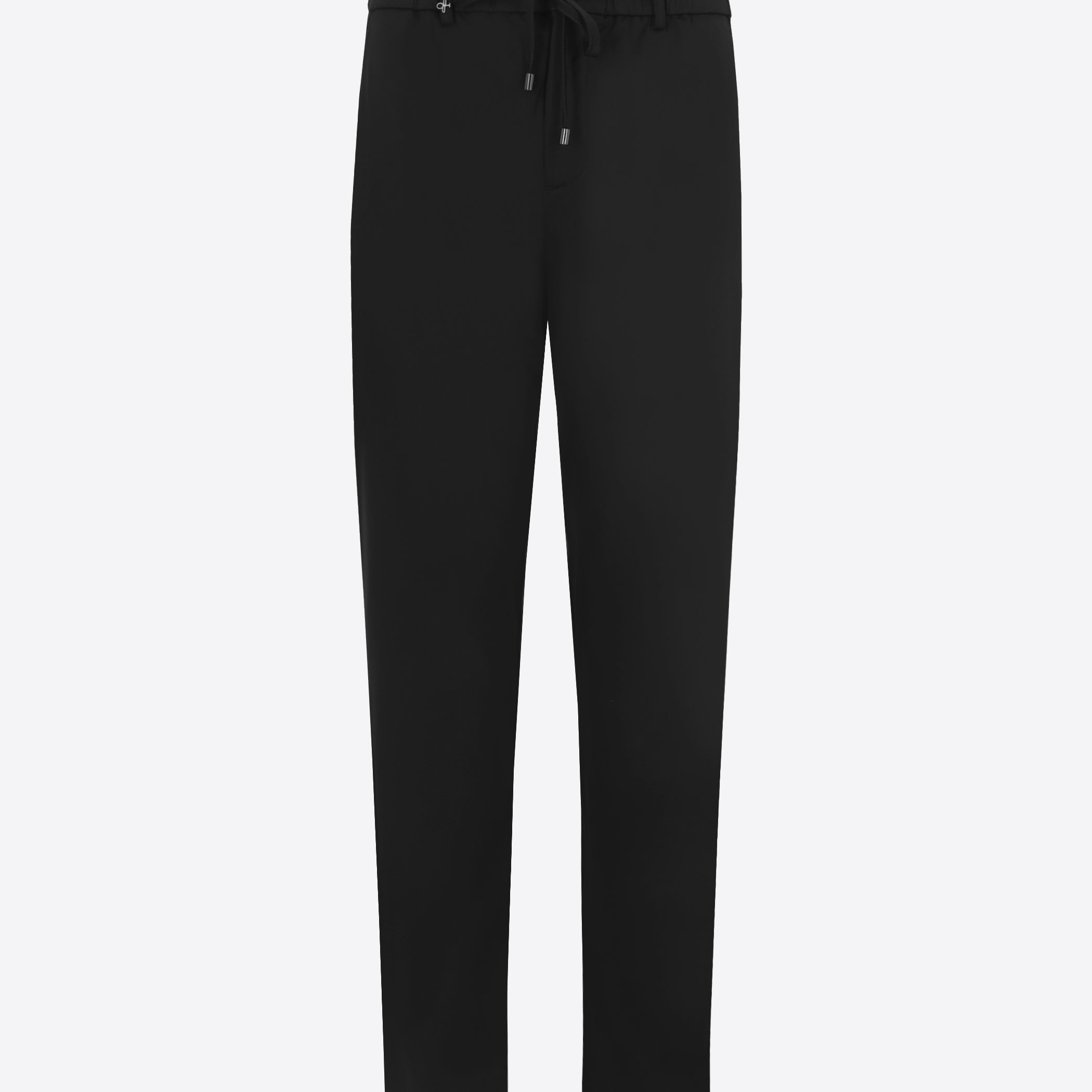 Distretto12 Relax H.P. M26 Black High-Perform12 Technical Trousers - Product Still Life