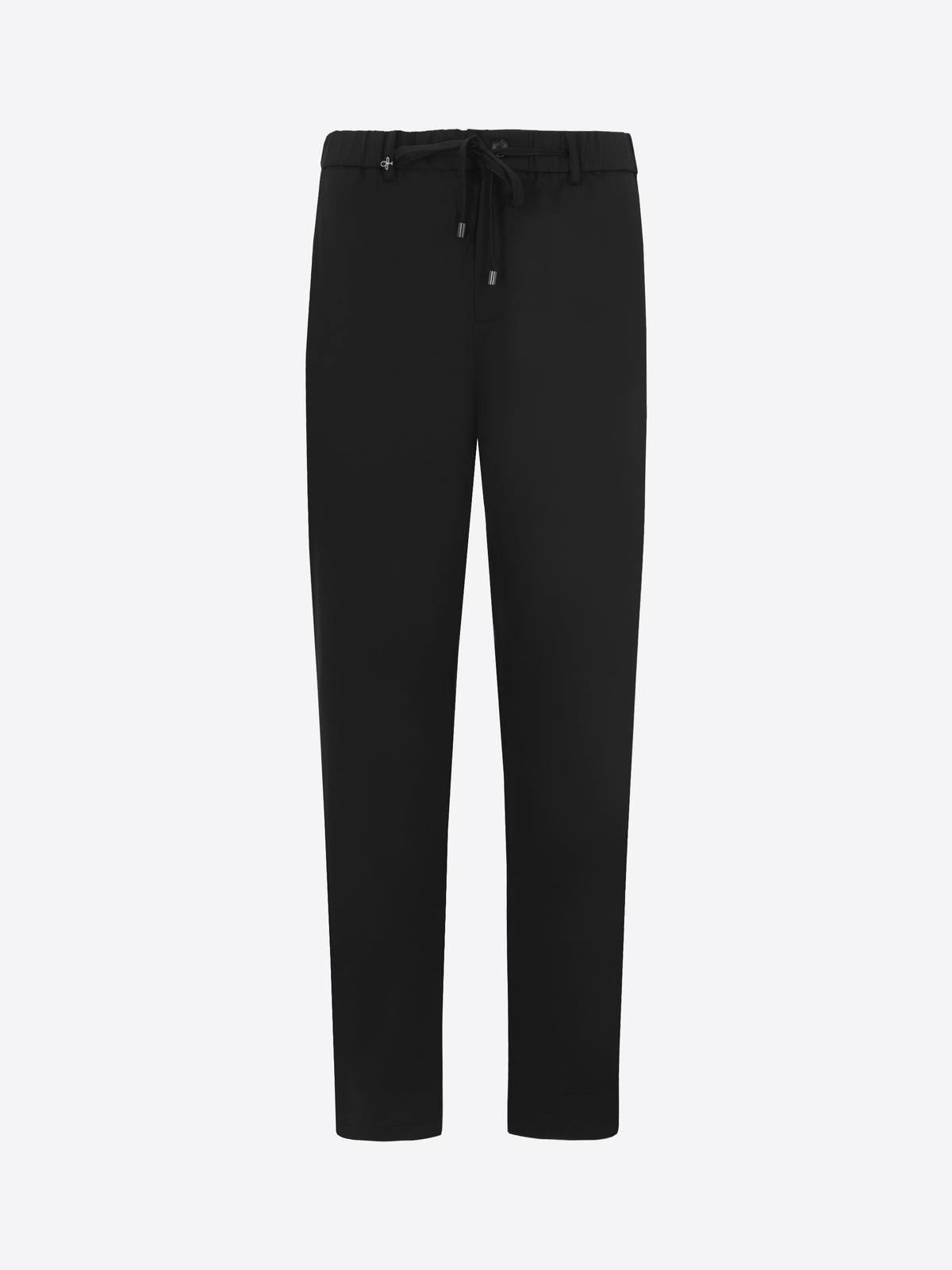 Distretto12 Relax H.P. M26 Black High-Perform12 Technical Trousers - Product Still Life