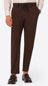 Relax H.P. M26 Brown High-Perform12 Technical Trousers - Model Front View