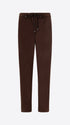 Distretto12 Relax H.P. M26 Brown High-Perform12 Technical Trousers - Product Still Life