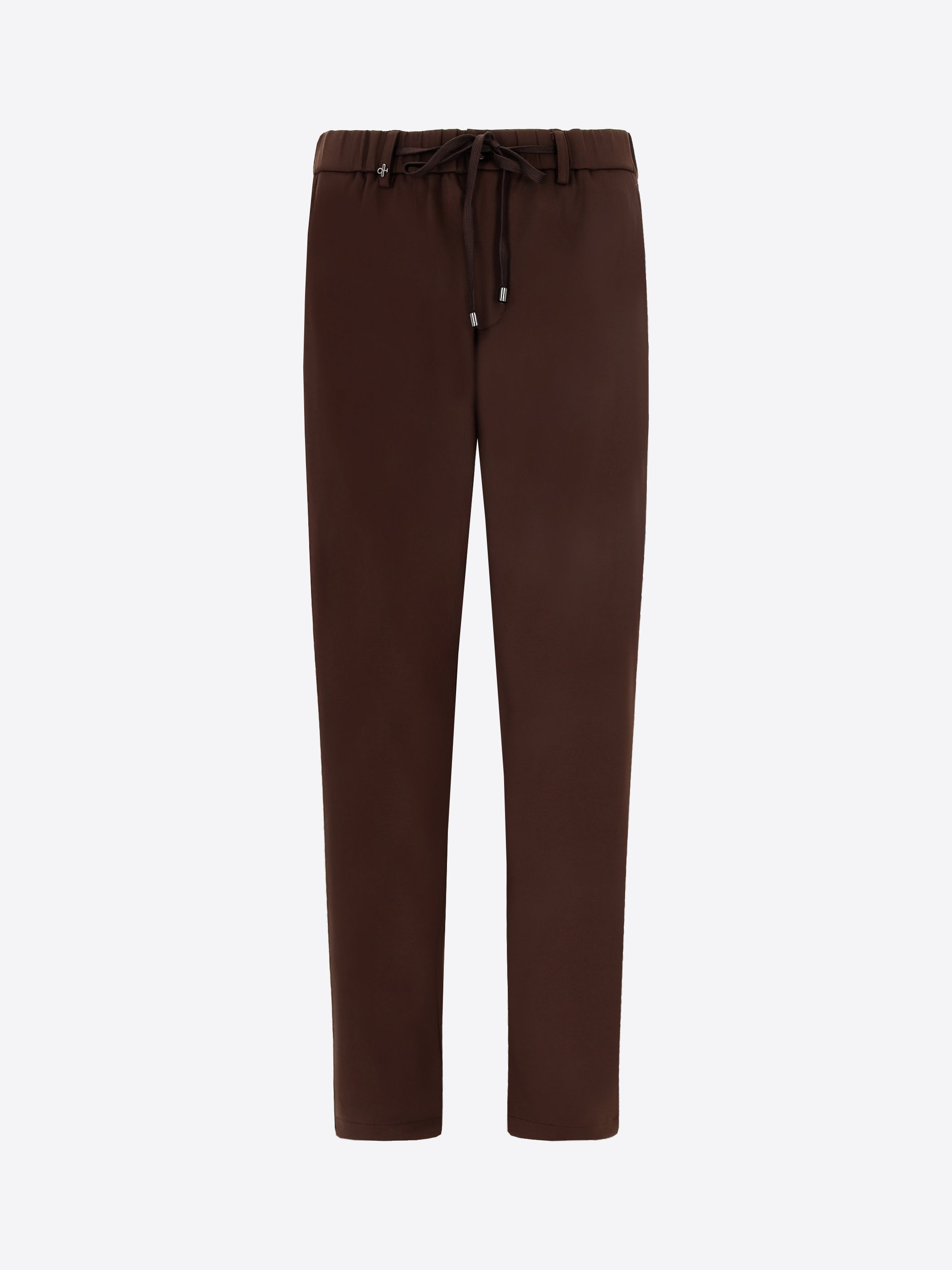 Distretto12 Relax H.P. M26 Brown High-Perform12 Technical Trousers - Product Still Life