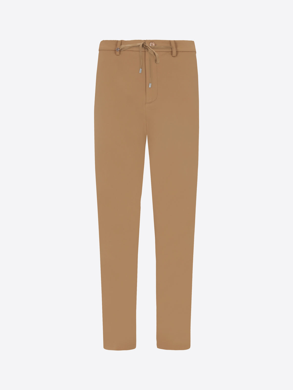 Distretto12 Relax H.P. M26 Dove Grey High-Perform12 Technical Trousers - Product Still Life