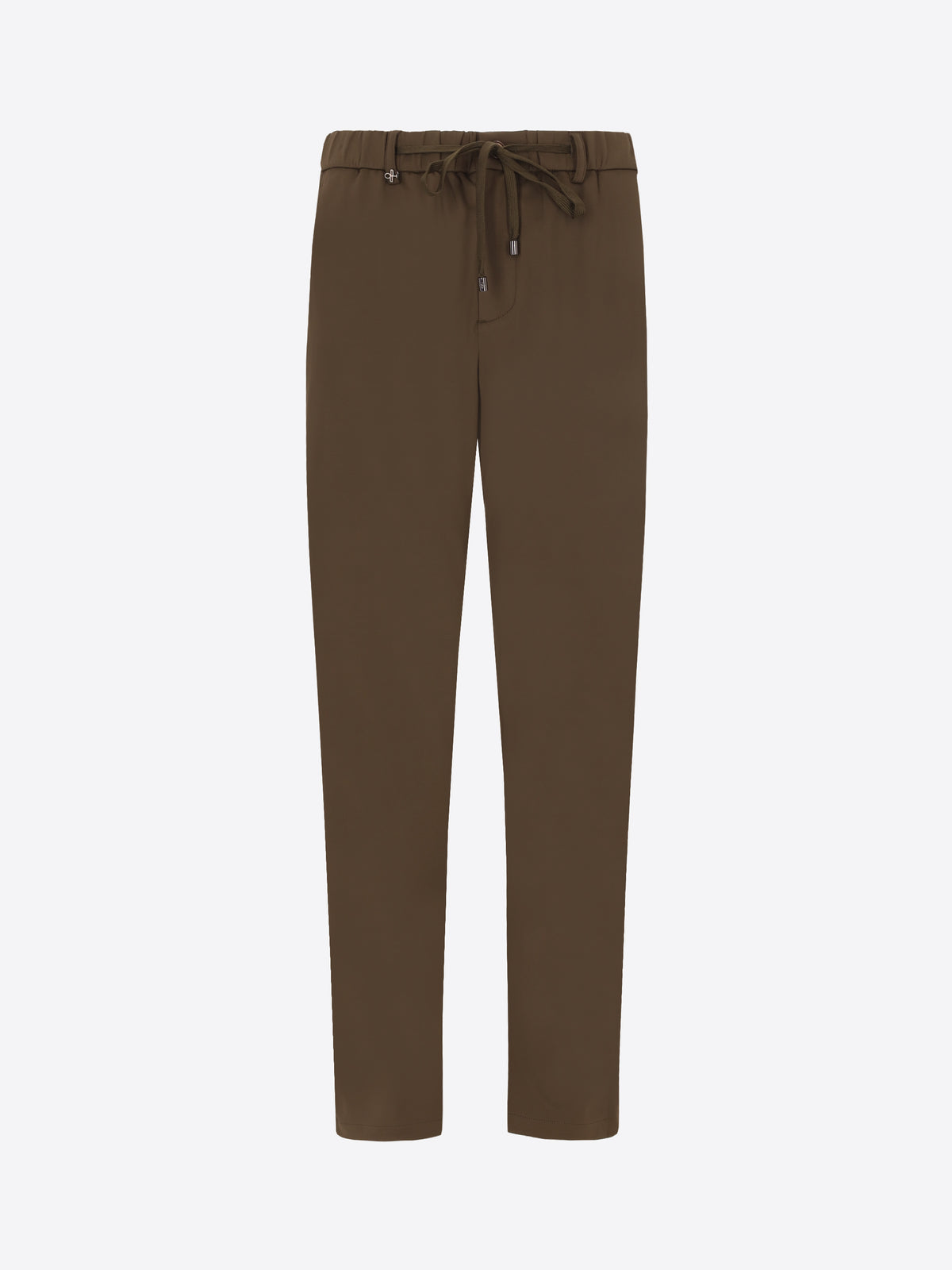Distretto12 Relax H.P. M26 Moss High-Perform12 Technical Trousers - Product Still Life