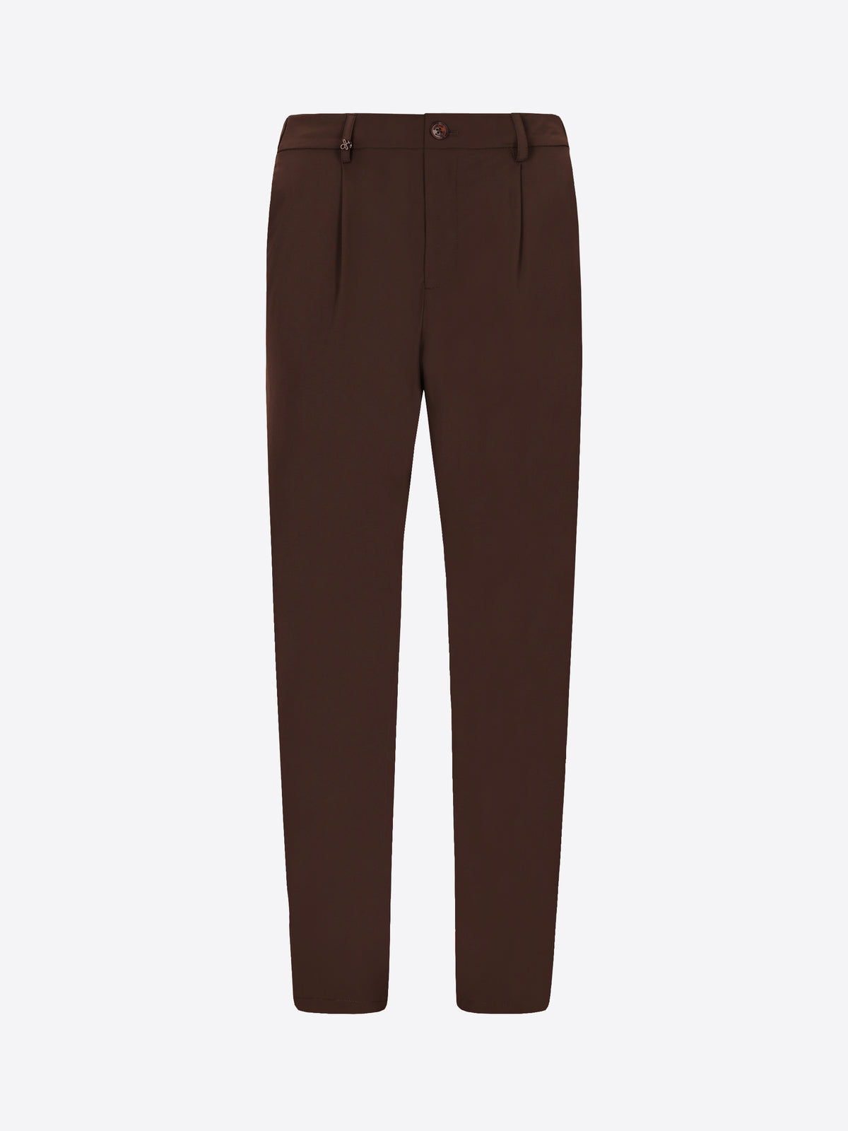 Distretto12 Rio Pences H.P. M26 Brown High-Perform12 Technical Trousers - Product Still Life