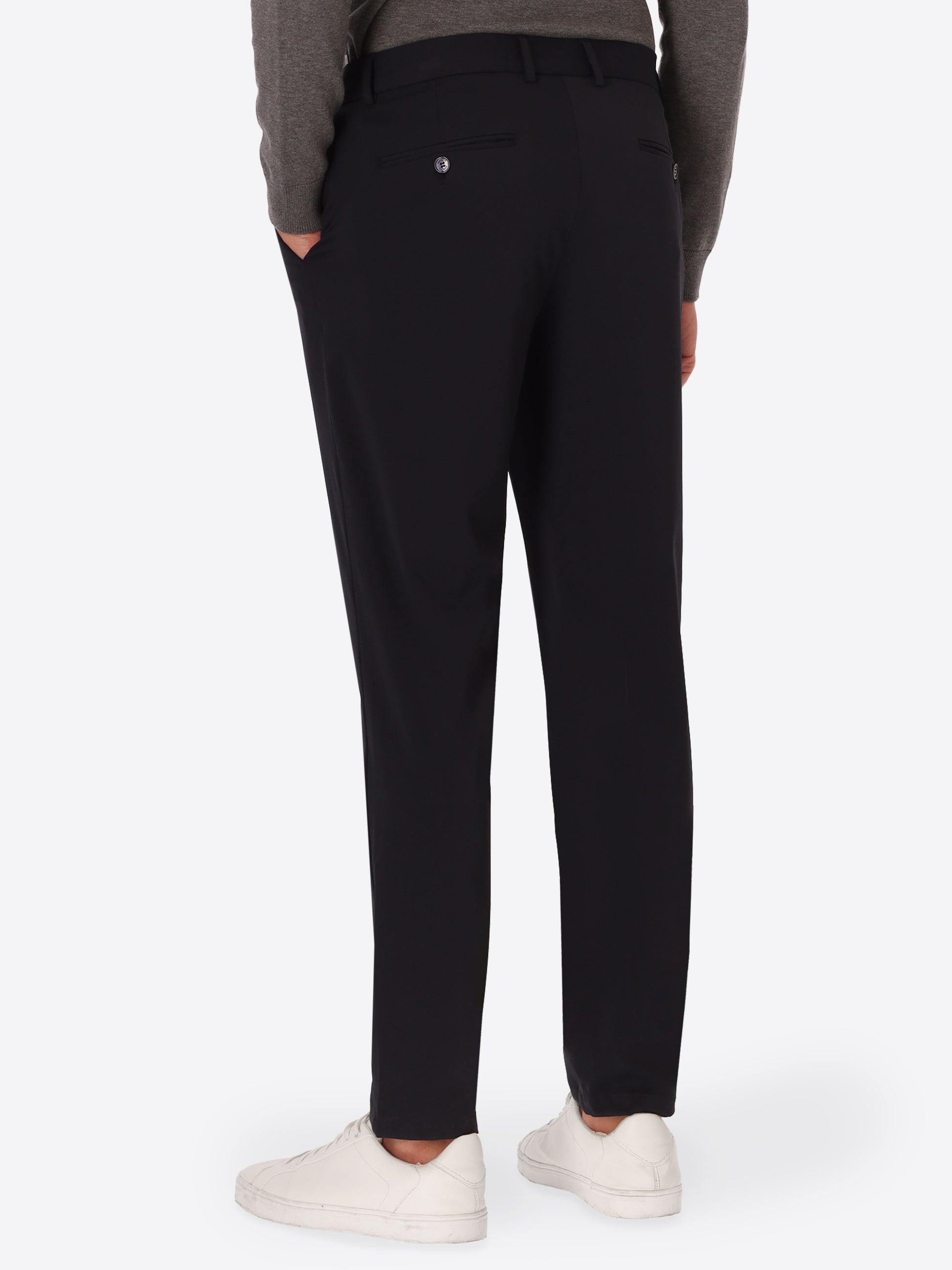 York H.P. M26 Blue High-Perform12 Technical Trousers - Model Back View