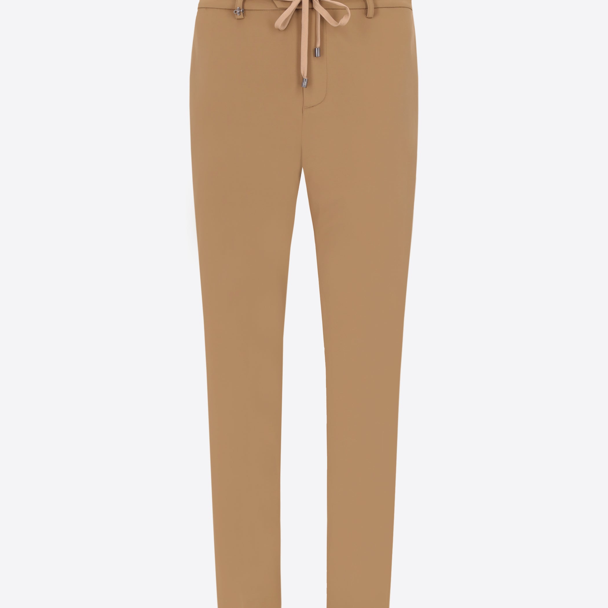 Distretto12 York H.P. M26 Dove Grey High-Perform12 Technical Trousers - Product Still Life
