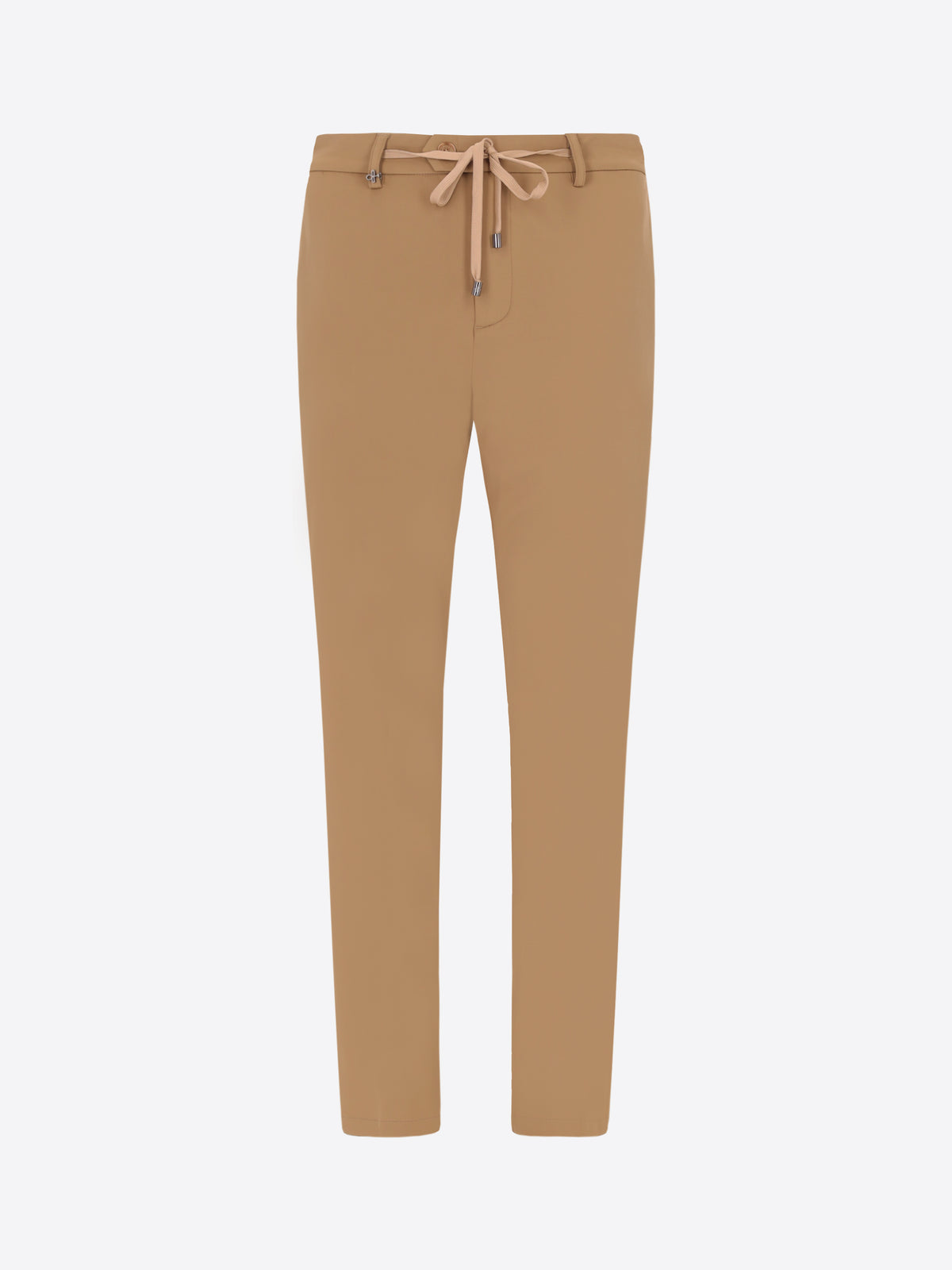 Distretto12 York H.P. M26 Dove Grey High-Perform12 Technical Trousers - Product Still Life