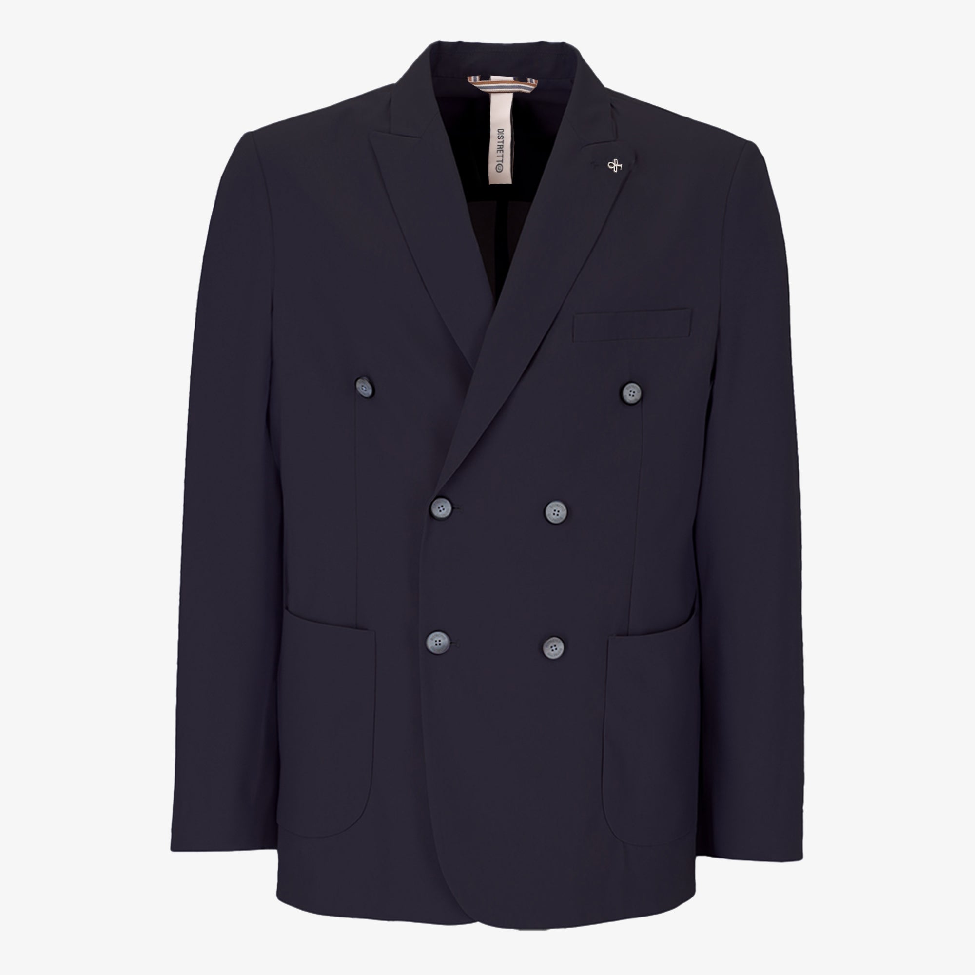 High-Perform12 Double-Breasted Jacket In Active Fabric