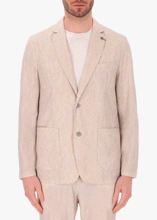 High-Perform12 Vidal Jacket In Tessuto Active Con Stampa Effetto Canvas