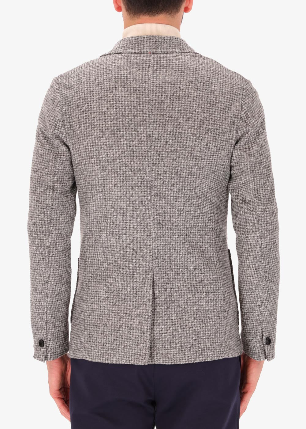 Jacke Giona mit Bouclé-Effekt aus gekochter Wolle